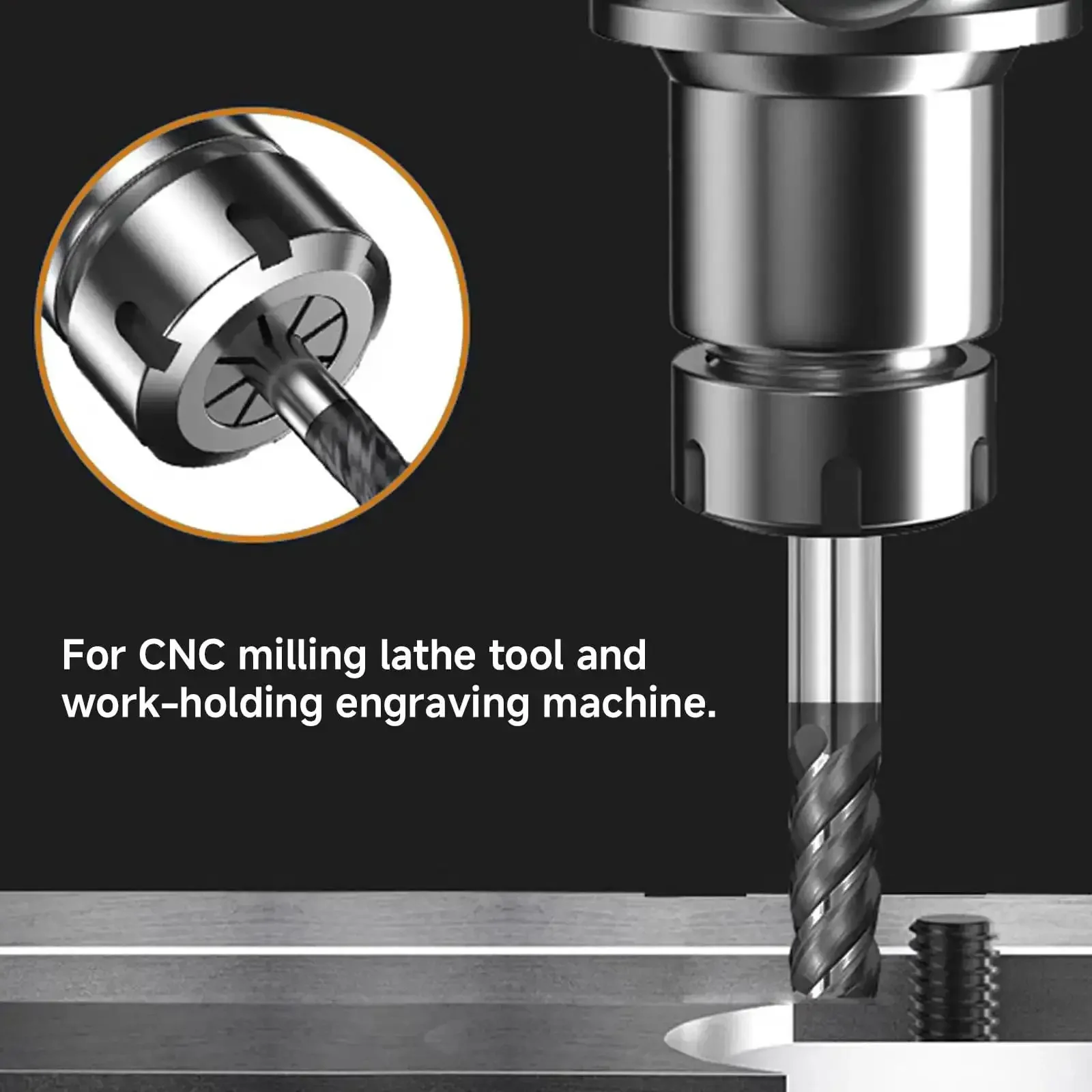Pro Grade Heavy Duty 15 Piece ER20 Collet Set Ranging 1 To 13 mm In Metric Steel With 65Mn Spring Steel Construction Hardened Jacket To Resist Deformation And Bursting Individually Packaged And Labeled For Easy Workholding On CNC Milling Lathe Engraving - Image 7