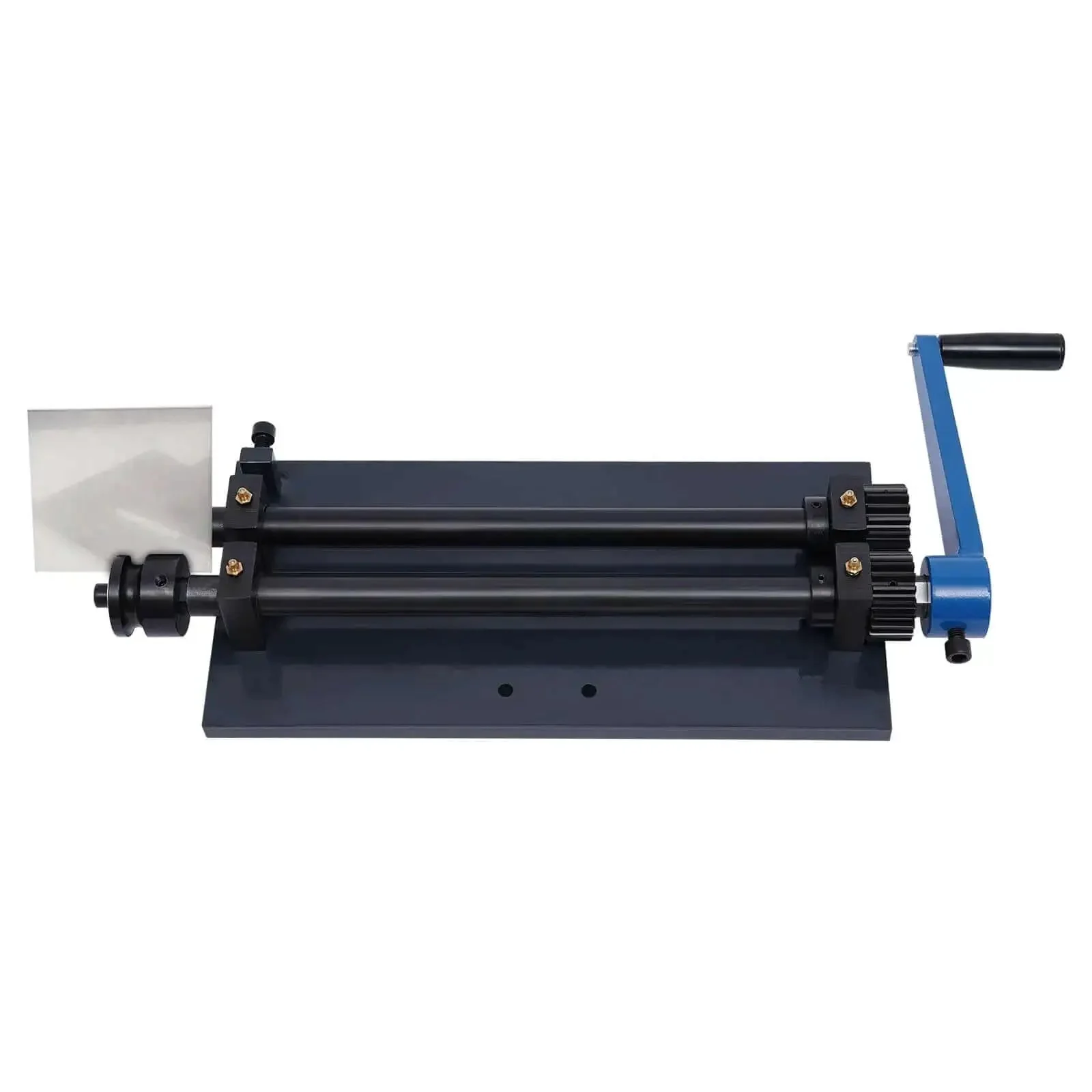 Pro Grade Heavy Duty Bead Roller Machine With 12 Inch Throat Depth, Manual Crank Operation, Includes 6 Dies, Bead Rolling Tool Kit For Car Floors, Trunk Floors, Sheet Metal Fabrication And Automotive Body Work