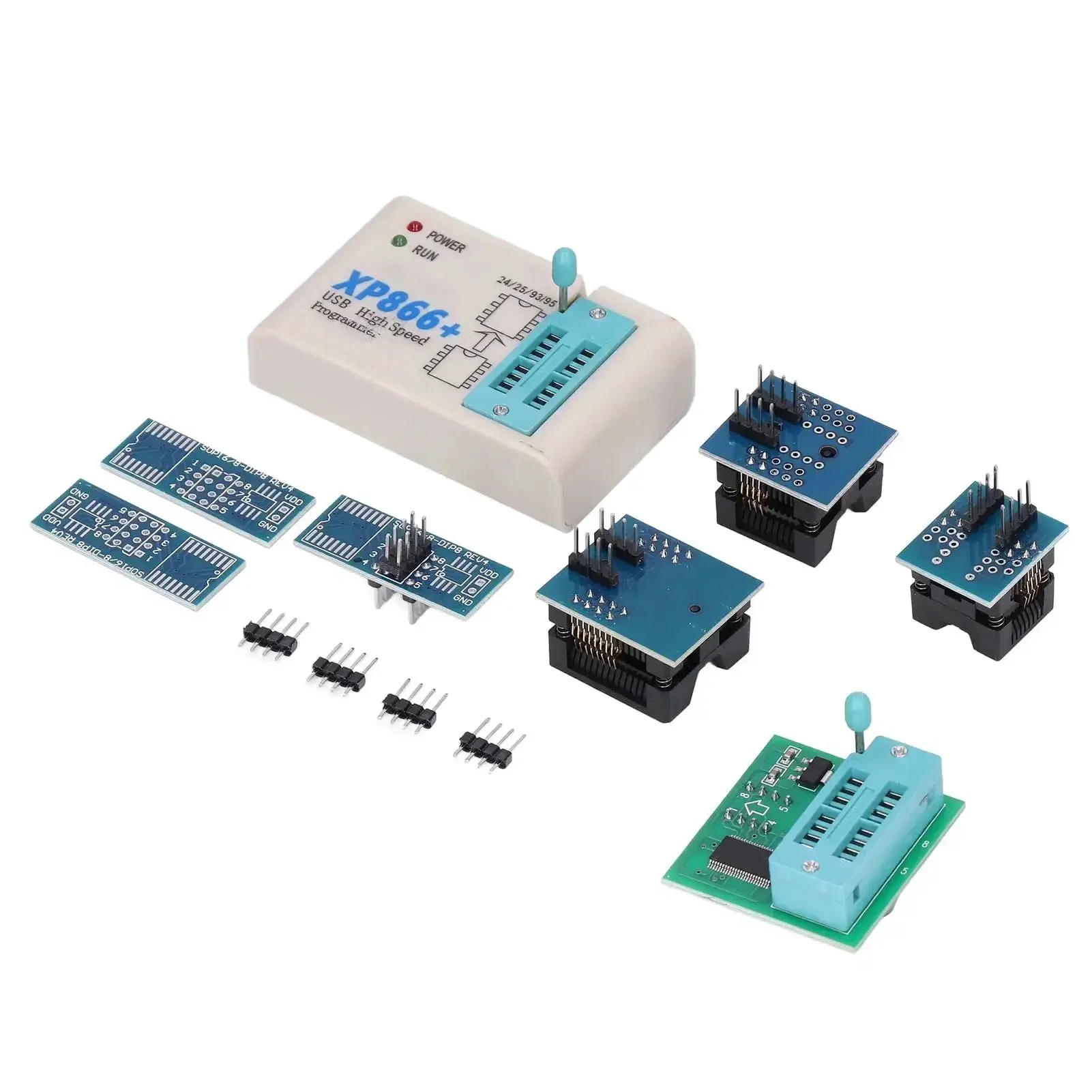 Pro Grade High Speed USB SPI Flash Programmer Kit for BIOS Chips and EEPROMs XP866 Universal Programmer With Lightning Fast Read and Write for EN25T80 and 24 25 93 Series Chips DIY Circuit Programming Tool - Image 5