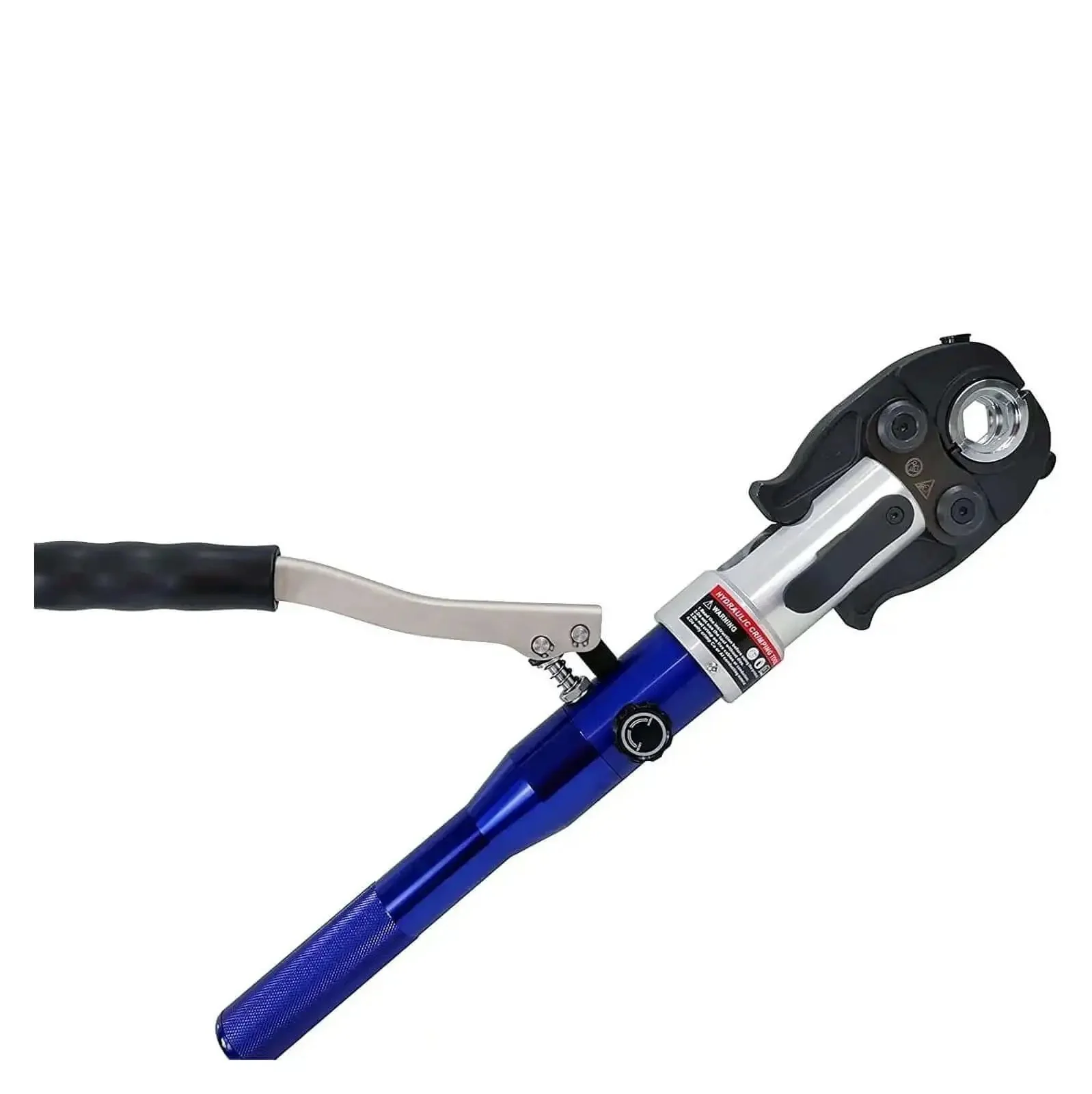 Pro Grade Hydraulic Copper Pipe Press Tool With U Th M V Dies For PEX Clamping And Copper Fittings, Easy DIY Home Plumbing Repair Kit, 60kN Expansion, Half To One Inch Range, 16.5 Inch Length