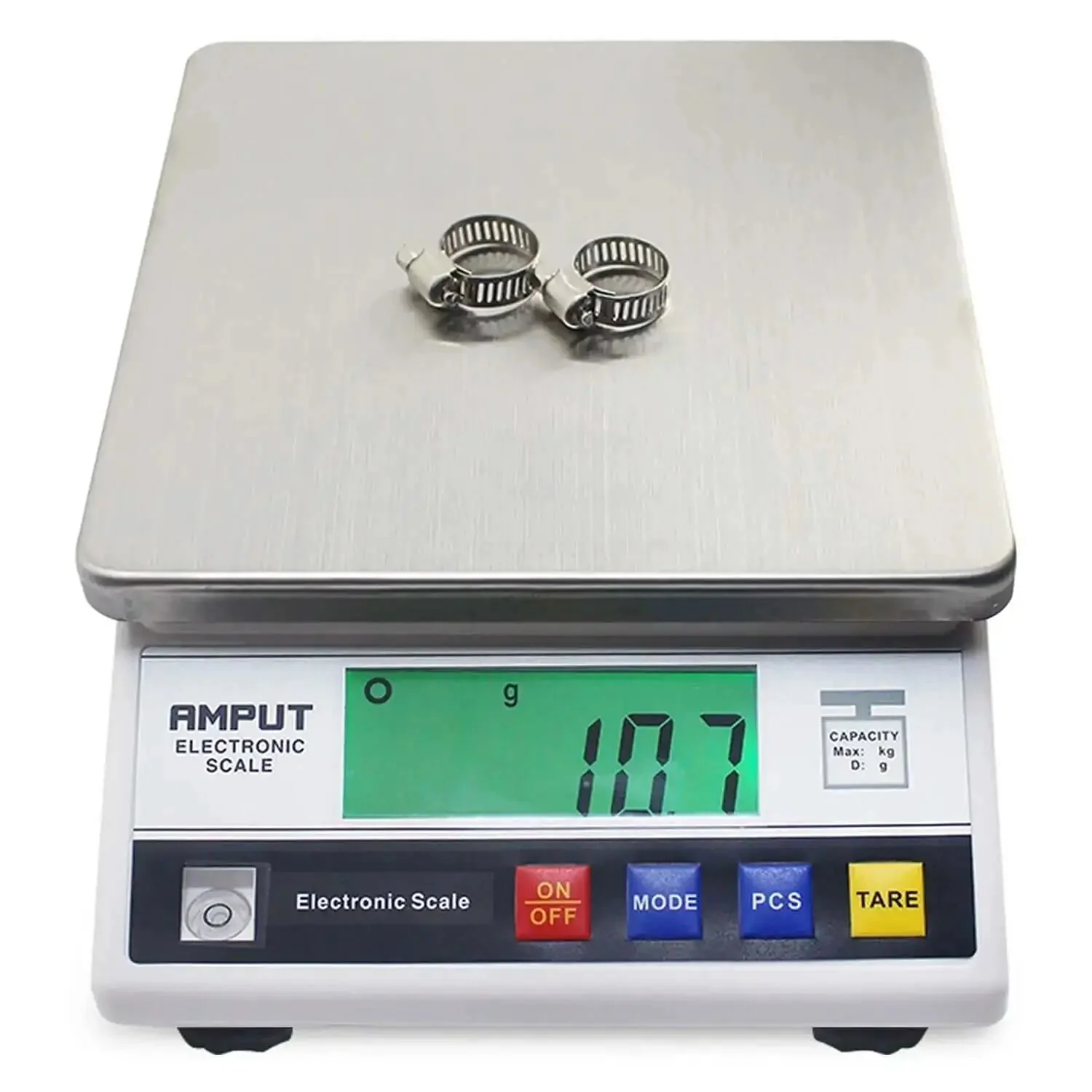 Pro Grade Industrial Counting Scale With 10 Kg Capacity And 0.1 Gram Precision, Fast Readouts, High Sensitivity Sensor, Tare And Counting Functions, Multi Unit Switchable For Lab Or Inventory Use