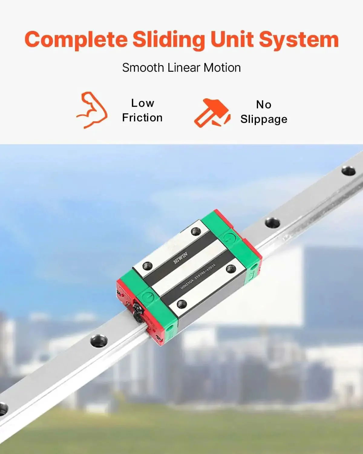 Pro Grade Linear Guide Rail Kit 2x HSR15 1500mm Rails With 4 Pillow Block Bearings For CNC Routers Grinding Machines And Industrial Equipment Plug And Play Ready To Install - Image 10