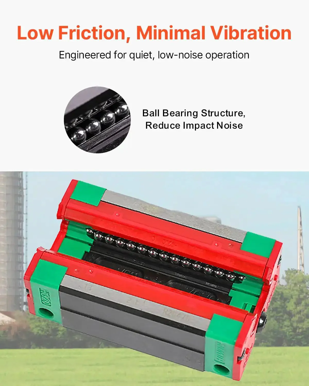 Pro Grade Linear Guide Rail Kit 2x HSR15 1500mm Rails With 4 Pillow Block Bearings For CNC Routers Grinding Machines And Industrial Equipment Plug And Play Ready To Install - Image 8