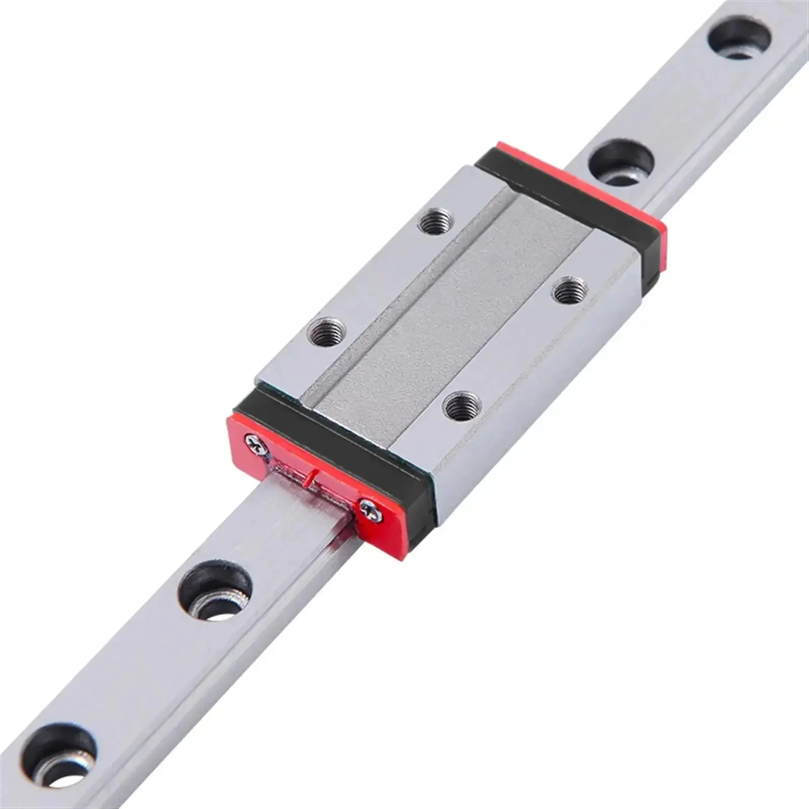 Pro Grade Linear Rail Guide Kit For 3D Printers And CNC Machines Includes Carriage Aluminum Alloy Anodized Finish Smooth Glide Durable Build 300 To 1000MM Length Options Perfect For Home Shop Upgrades - Image 3