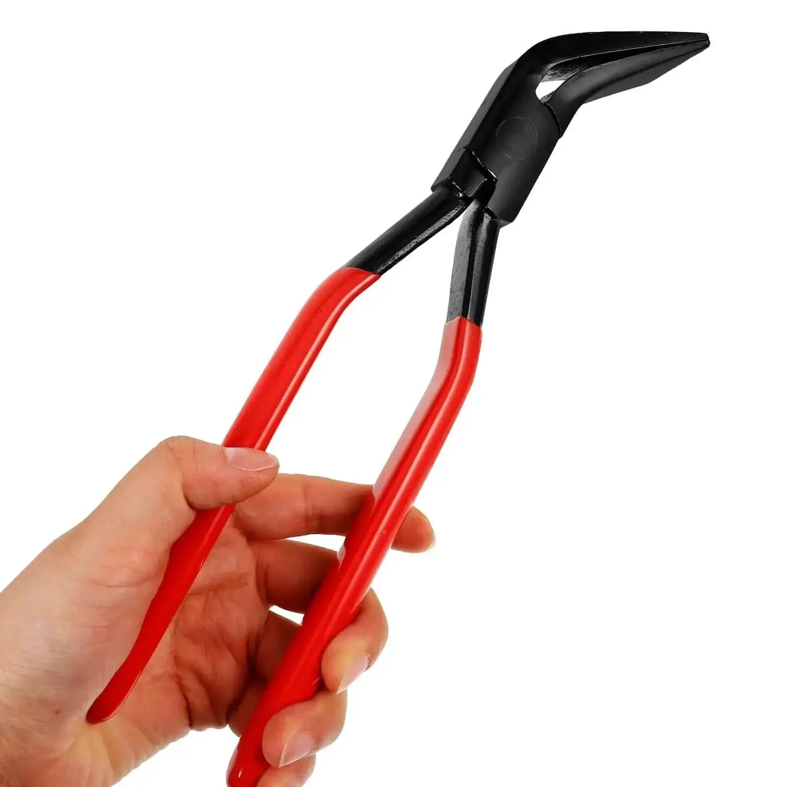 Pro Grade Manual Sheet Metal Bender Pliers With Carbon Steel Construction And Metric Markings 45 Degree Bend 140mm Hand Tool For Roofing And HVAC Pros And DIY Projects Heavy Duty Hand Seamer Tool - Image 7