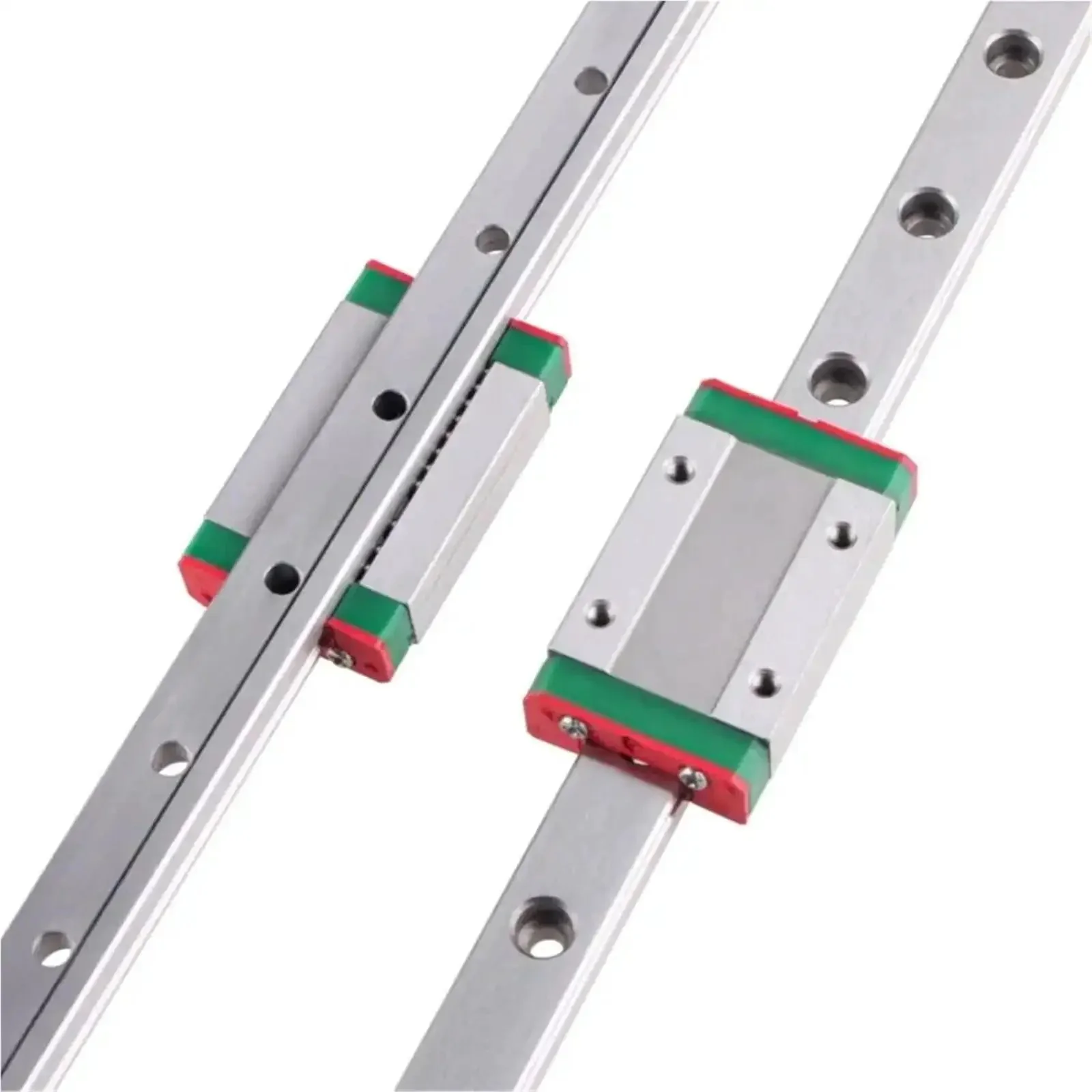 Pro Grade Miniature Linear Rail Set MGN15 L 550mm To 1000mm With Two MGN15H Guide Blocks For Smooth Precise Motion In DIY CNC Projects And Small Machines Today - Image 2