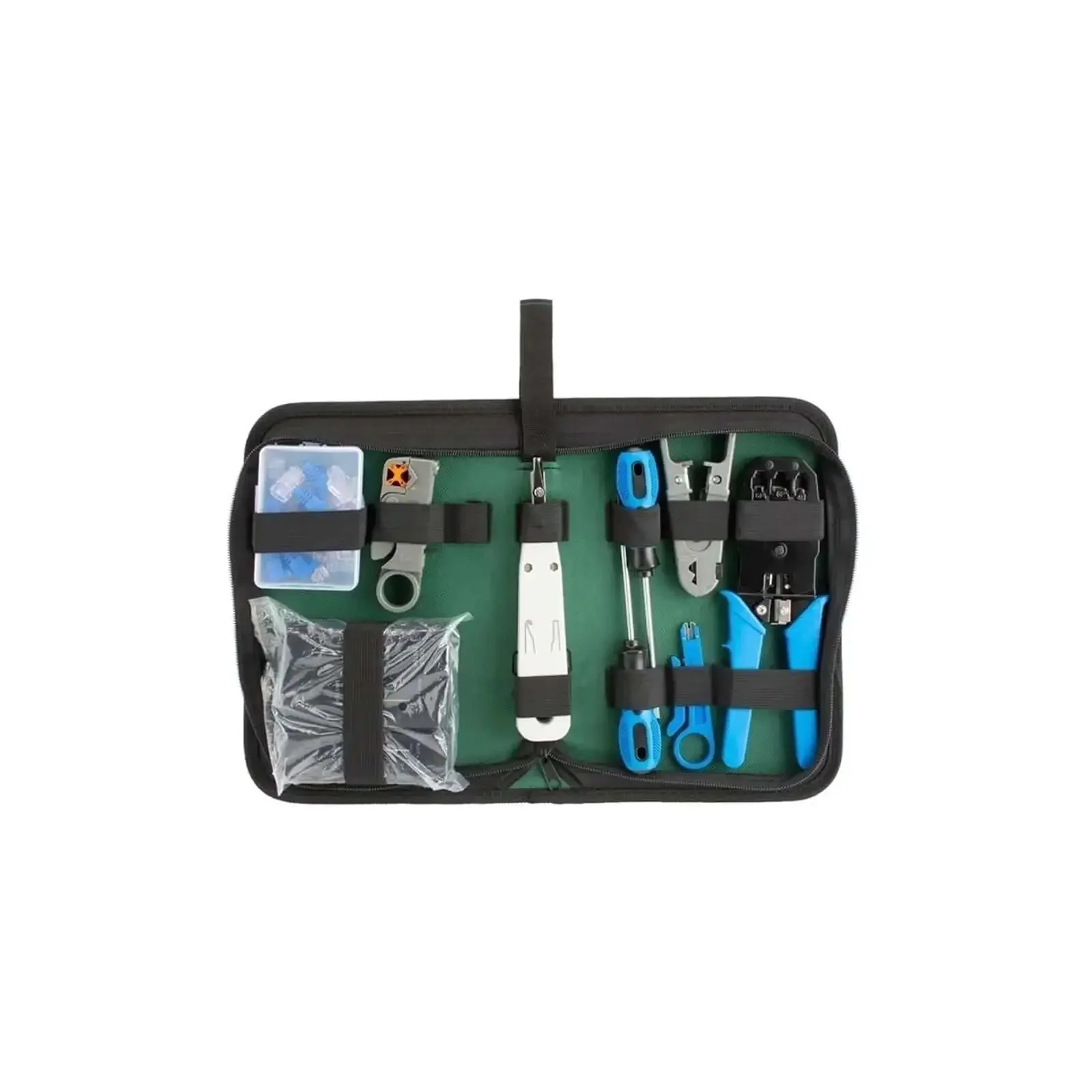 Pro Grade Network Tool Kit For Cat Five Cable Installation And Maintenance Five Category Carbon Steel Wiring Set For Ethernet Laying And Repair Heavy Duty Tools For Home Renovation And Engineering Projects
