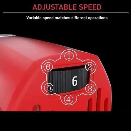 Pro Grade Pipe Polisher Sander Machine 1100W With 6 Speed Control And 5 Sanding Belts For Heavy Duty Metal And Plastic Finishing On Round Tubes Stainless Steel Aluminum Iron And Wood - Image 5