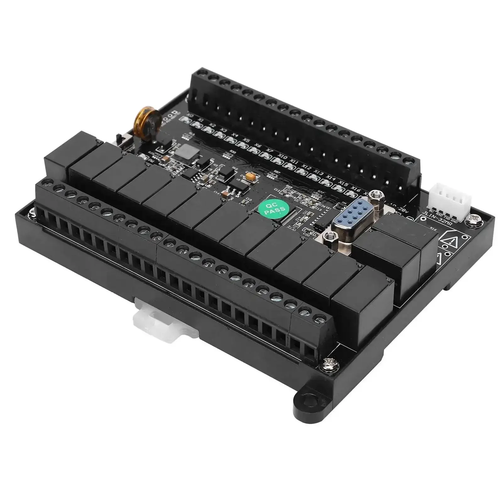 Pro Grade PLC Control Board With Programmable Logic And Delay Relay Module Analog Output For FX1N Series Compatible Industrial Automation Controller Built For Tough Environments Y0 10K Pulse High Speed Input C235 C251 Anti Interference Design DC 10 28V - Image 3