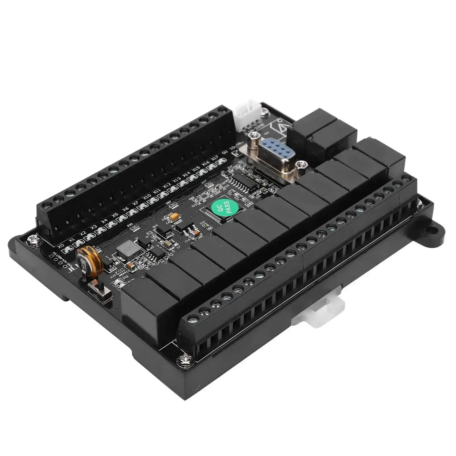 Pro Grade PLC Control Board With Programmable Logic And Delay Relay Module Analog Output For FX1N Series Compatible Industrial Automation Controller Built For Tough Environments Y0 10K Pulse High Speed Input C235 C251 Anti Interference Design DC 10 28V - Image 5