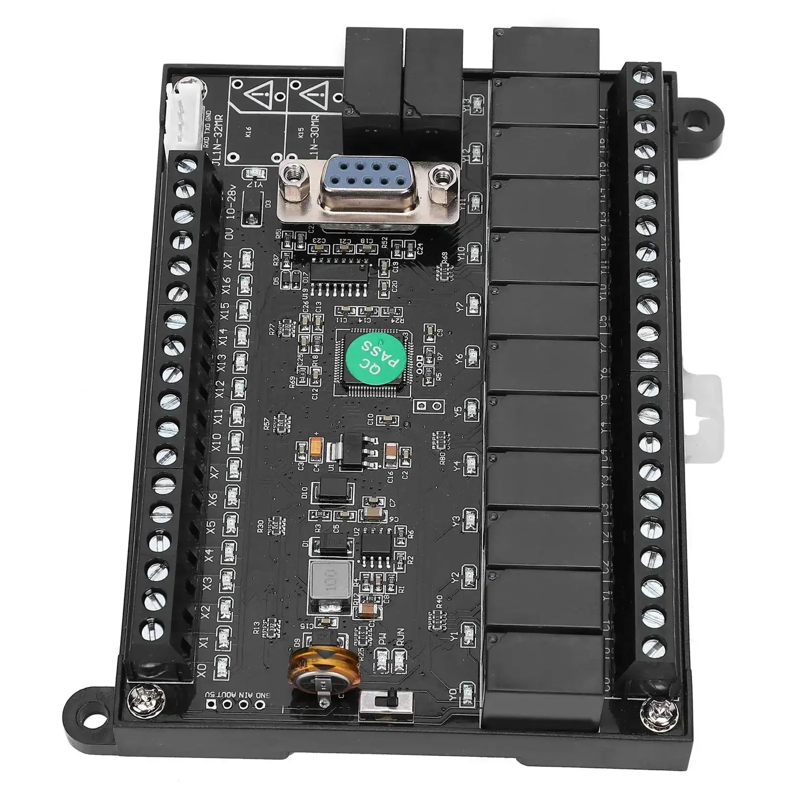 Pro Grade PLC Control Board With Programmable Logic And Delay Relay Module Analog Output For FX1N Series Compatible Industrial Automation Controller Built For Tough Environments Y0 10K Pulse High Speed Input C235 C251 Anti Interference Design DC 10 28V - Image 6