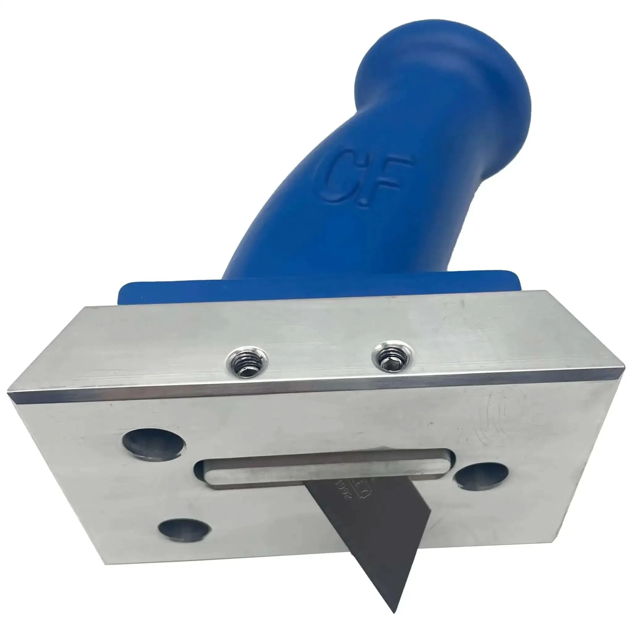 Pro Grade Pre Insulated Duct Panel Cutter Kit With Five Cutter Heads Featuring Straight, 45 Left, 45 Right, Side Shape, And V Shape Cuts Color Coded For Quick ID Works With Polyurethane Duct Panels - Image 4