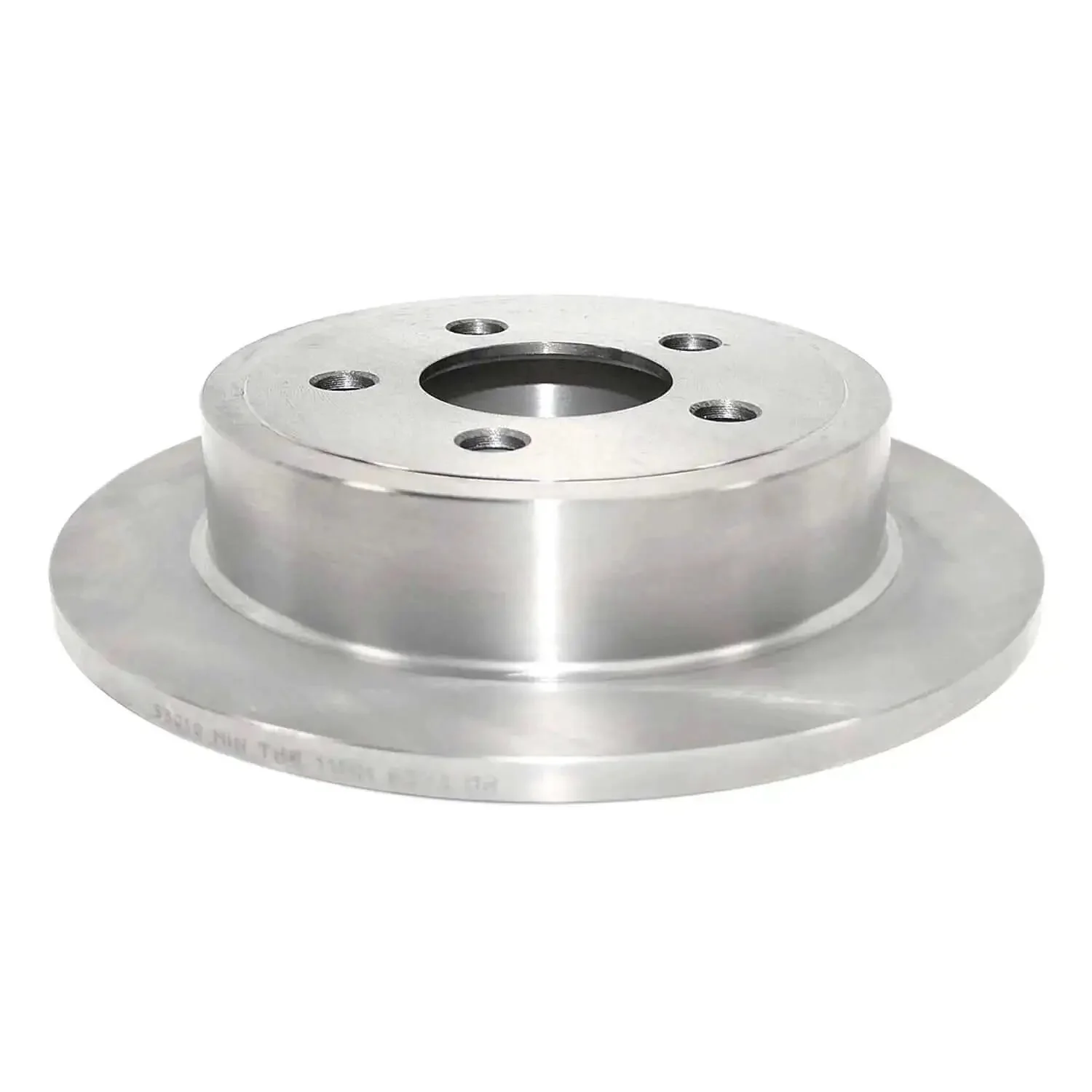 Pro Grade Rear Solid Brake Rotor For Heavy Duty Street And Track Ready Braking With Forged Flange, Induction Hardened Raceways, And Multi Lip Seals For Precise ABS Signaling, Water Debris Protection, And Smooth, Vibration Free Braking