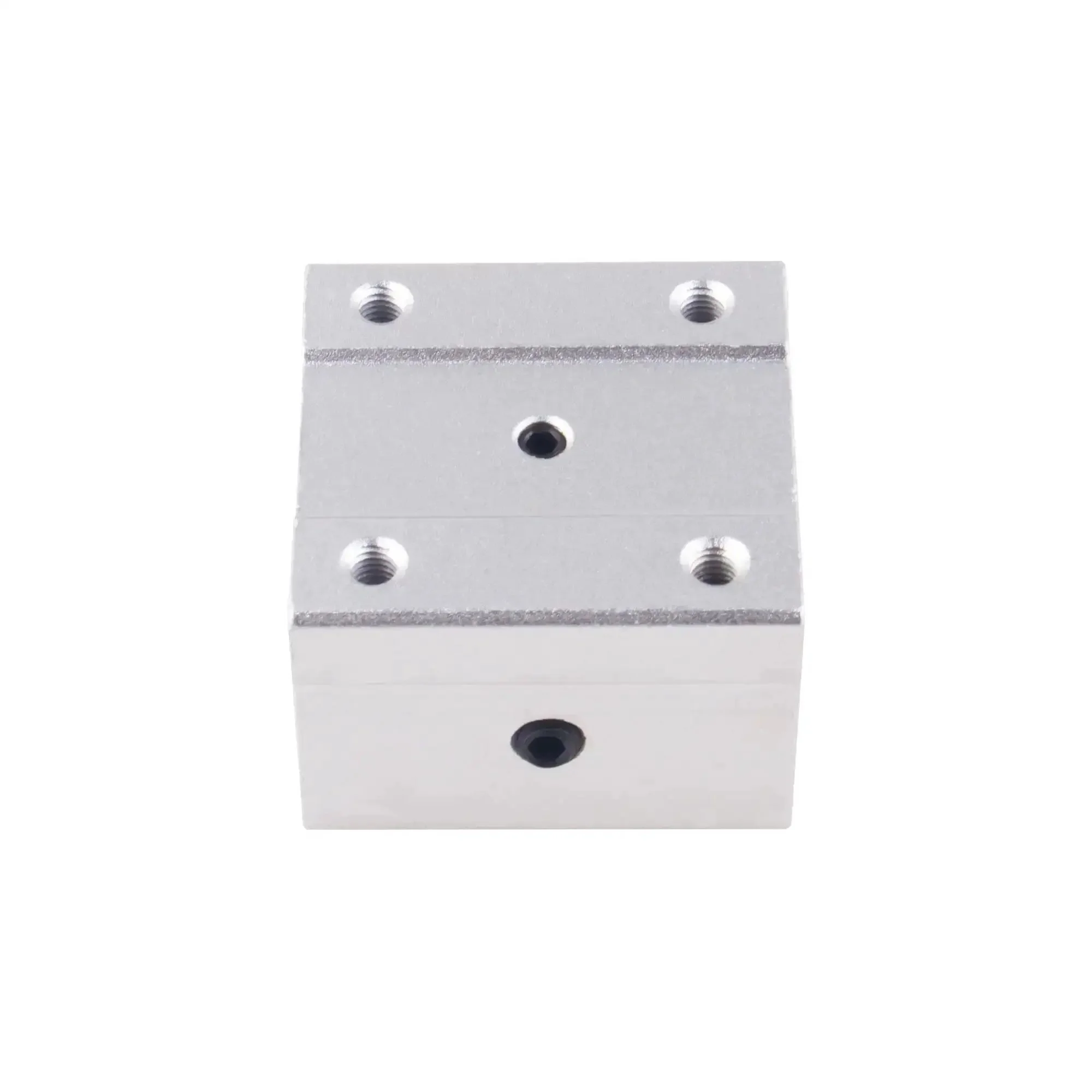 Pro Grade SBR25UU Aluminum Slide Block Set, 4 Pcs 25mm Linear Bearing Ball Slides For 25mm Guide Rails, CNC Router Parts, Lightweight Aluminum Housing, Boss Level Precision, Low Friction, Smooth Motion - Image 4