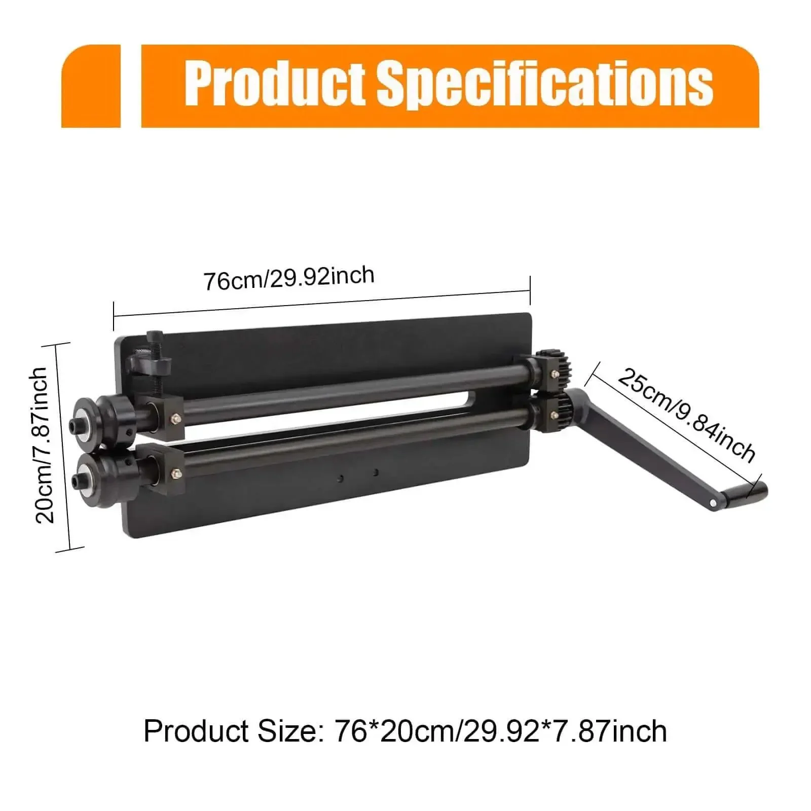 Pro Grade Sheet Metal Bead Roller for Beading and Flaring 18 Inch Throat Depth Heavy Duty Beading Tool for 18 Gauge Metal Includes Six Dies Ideal for Fabrication Shops and Auto Restoration - Image 9