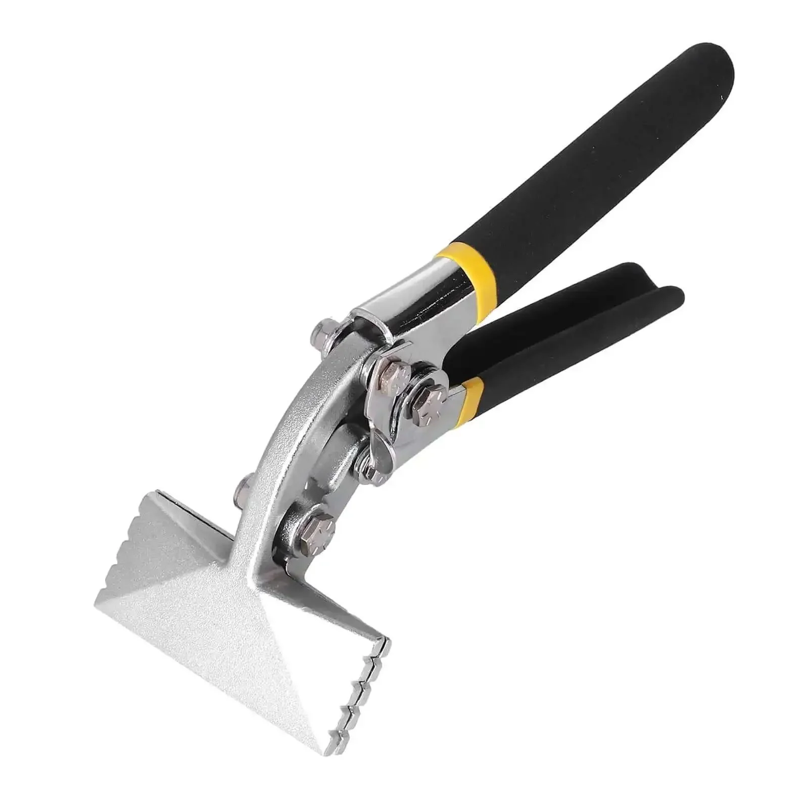 Pro Grade Sheet Metal Bender And Hand Seamer Pliers For Bending Seaming And Flattening Metal, Alloy Steel Build, 80mm Bent Type Pliers, Durable DIY And Professional Metalworking Tool - Image 4