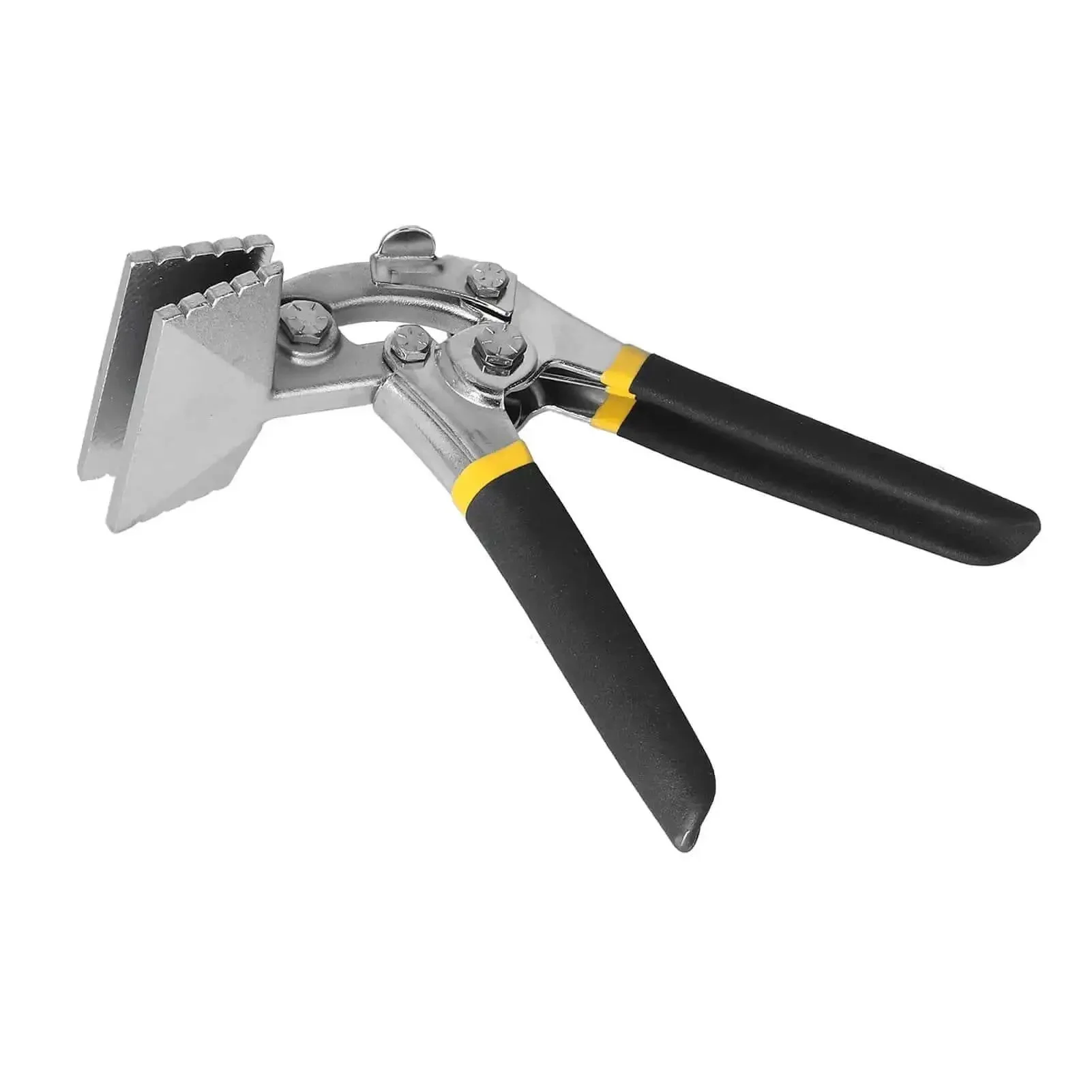 Pro Grade Sheet Metal Bender And Hand Seamer Pliers For Bending Seaming And Flattening Metal, Alloy Steel Build, 80mm Bent Type Pliers, Durable DIY And Professional Metalworking Tool - Image 8