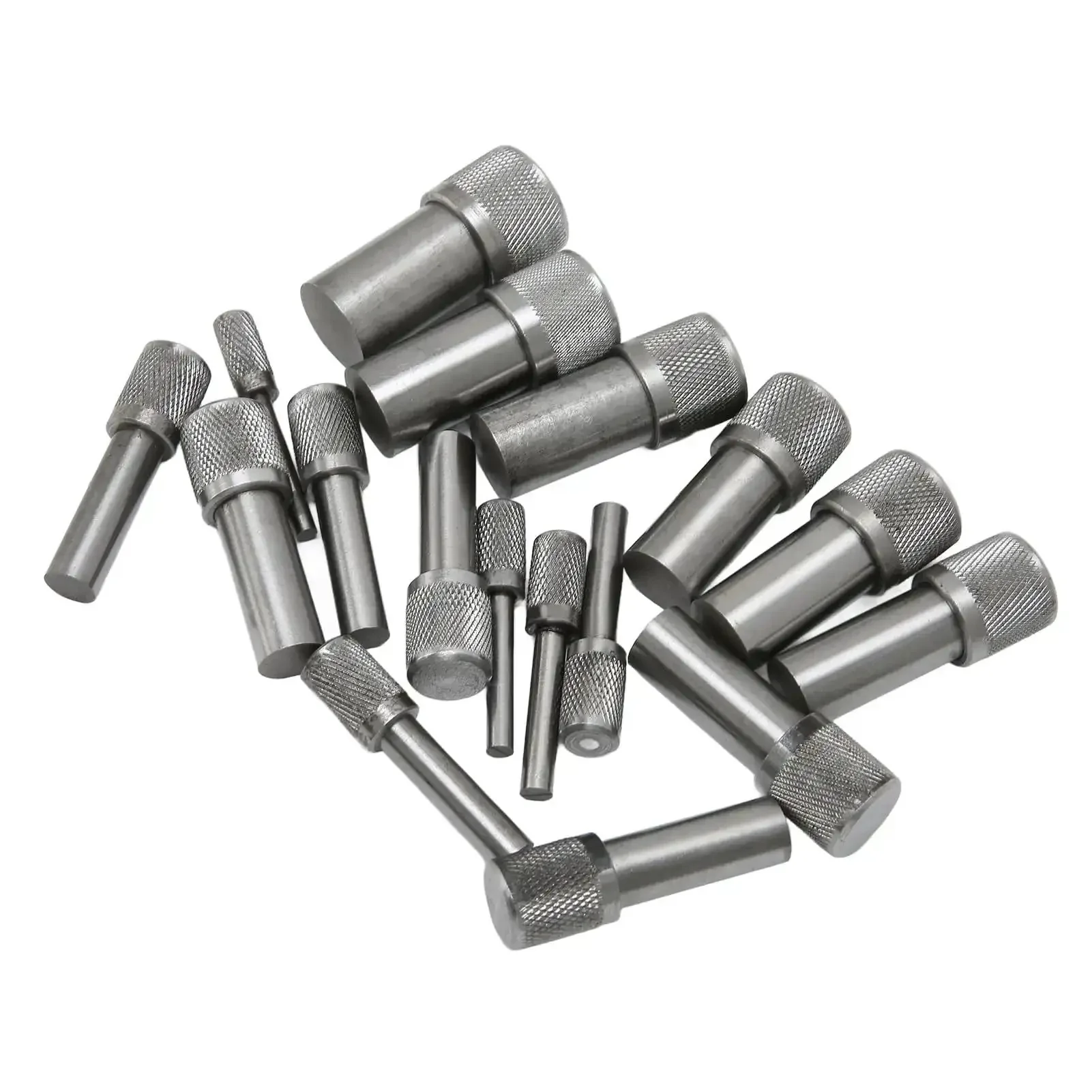 Pro Grade Steel Disc Cutter Set For Jewelry Making With Round Pendant Punch Tool And Six Dies, Flat Bottom For Accurate Punching, Precision Centering, Metal Forming, And Smooth Pendant Crafting - Image 3