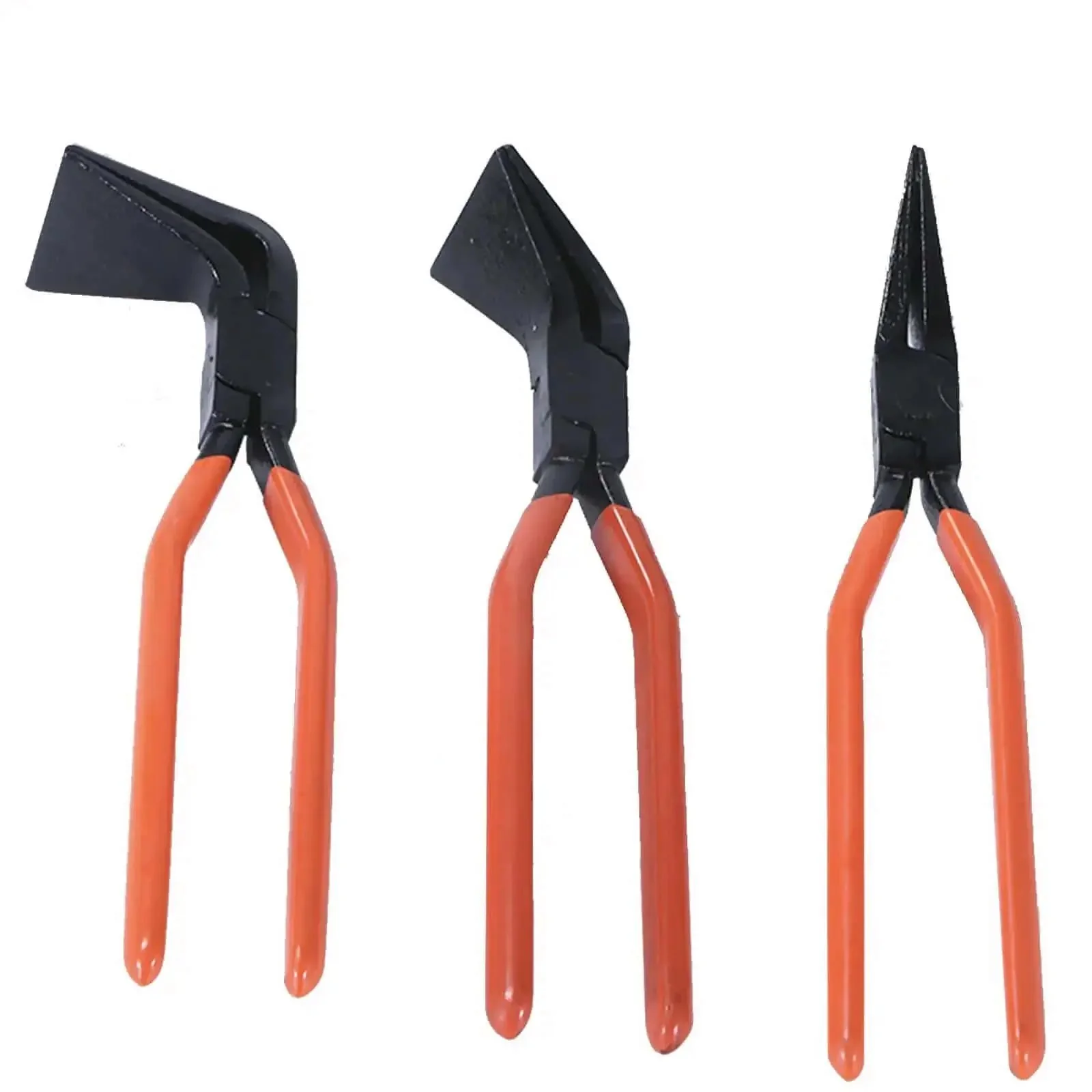 Pro Grade Three Piece Hand Seamers Set For Sheet Metal, Straight Jaw Bender Plus 45 And 90 Degree Pliers, Durable Carbon Steel With Chromium Finish, Metal Shaping Tools For Bending And Flattening - Image 8