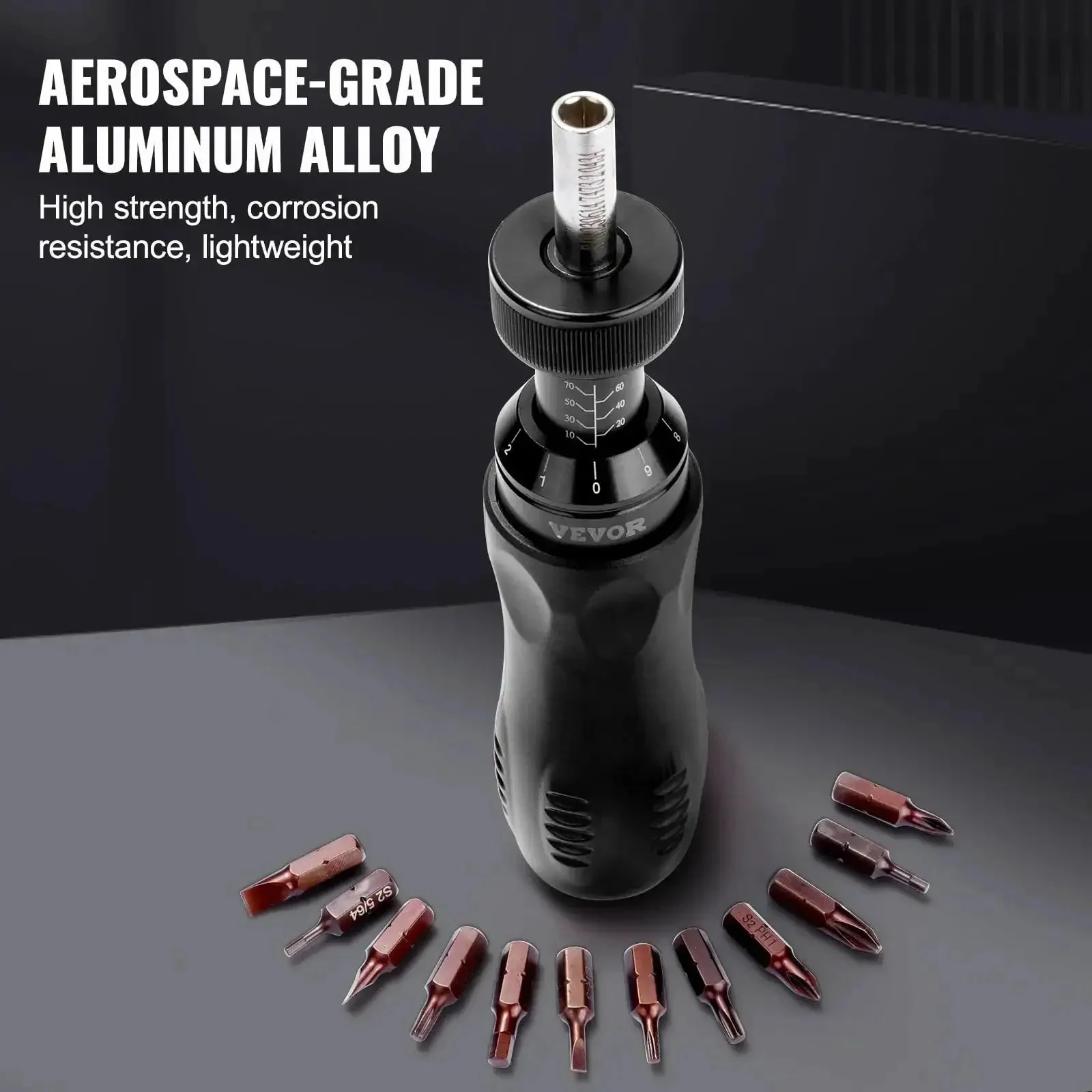 Pro Grade Torque Screwdriver With One Quarter Inch Drive Precise 10 To 70 Inch Pounds Adjustable Torque Laser Calibrated For Tightening And Loosening Small Screws Includes Threadlocker Tube - Image 5