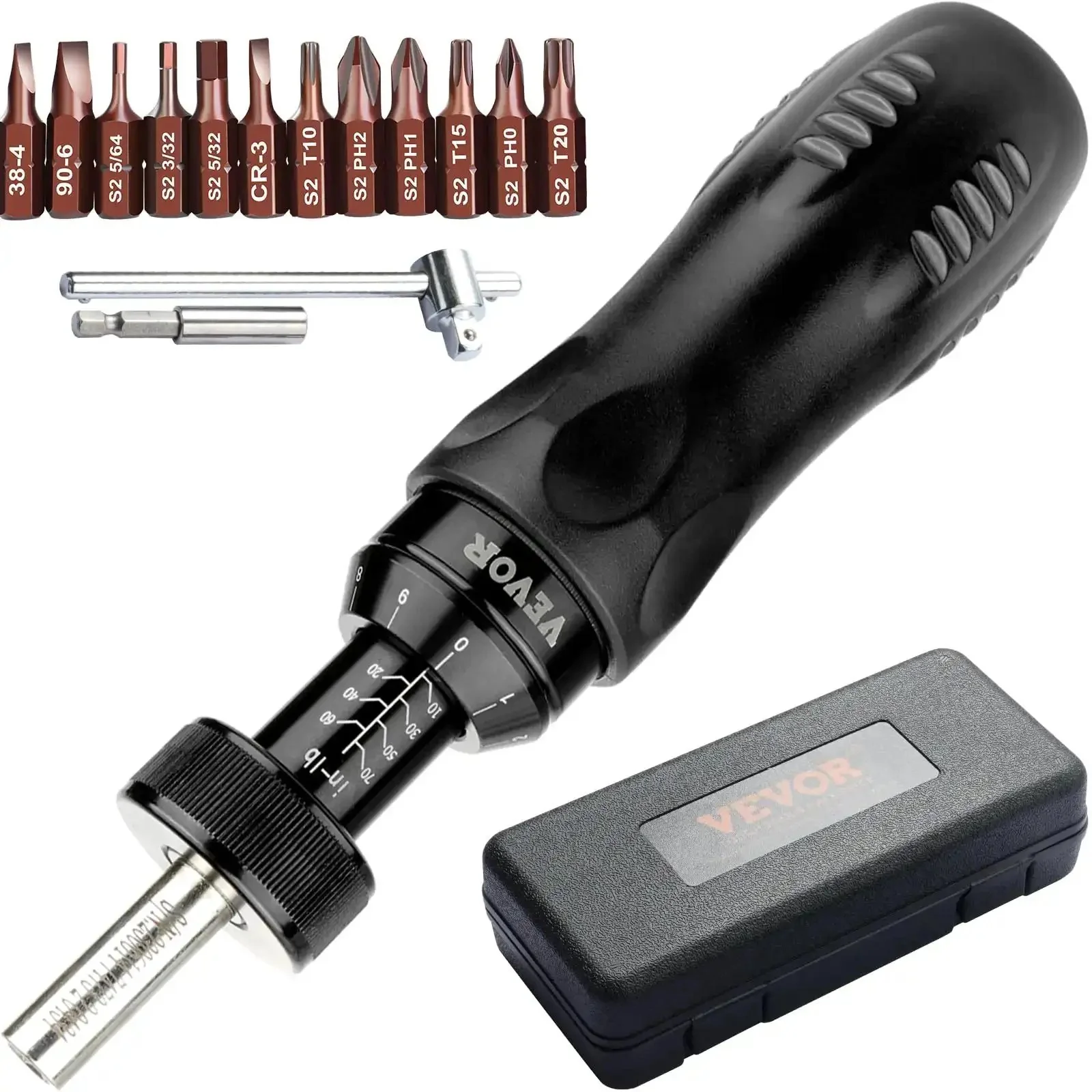 Pro Grade Torque Screwdriver With One Quarter Inch Drive Precise 10 To 70 Inch Pounds Adjustable Torque Laser Calibrated For Tightening And Loosening Small Screws Includes Threadlocker Tube - Image 7