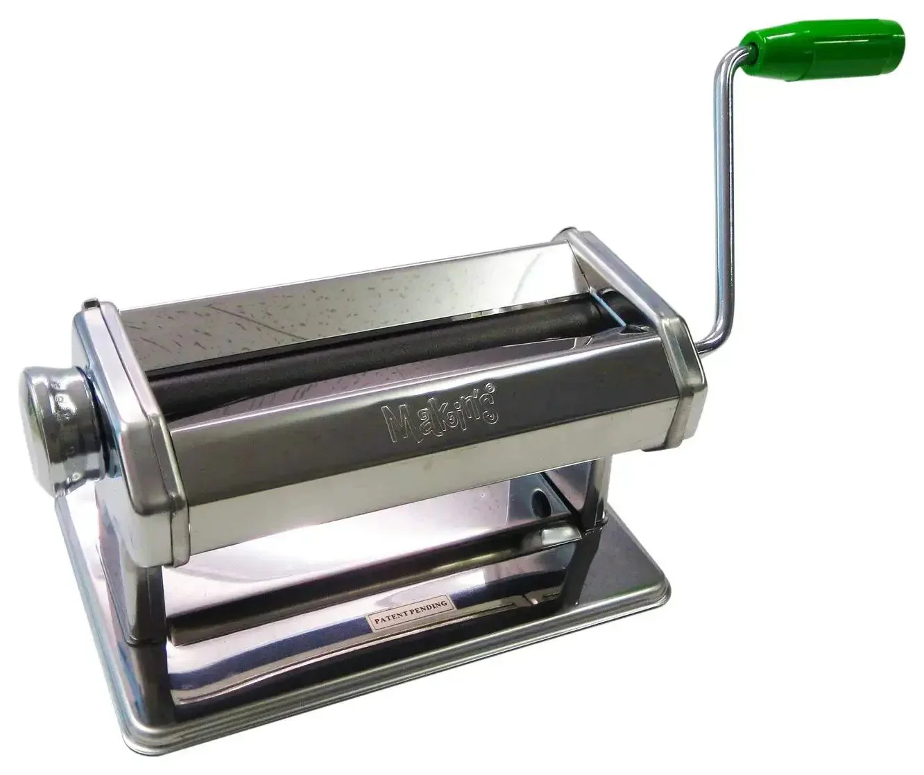 Pro Grade Ultimate Clay Machine For Polymer Clay Crafters, Stainless Steel, Wide Clay Path, 9 Thickness Settings, Easy Blend And Mix Colors, Includes Table Clamp, Rollers, And Handle For Smooth, Even Textures