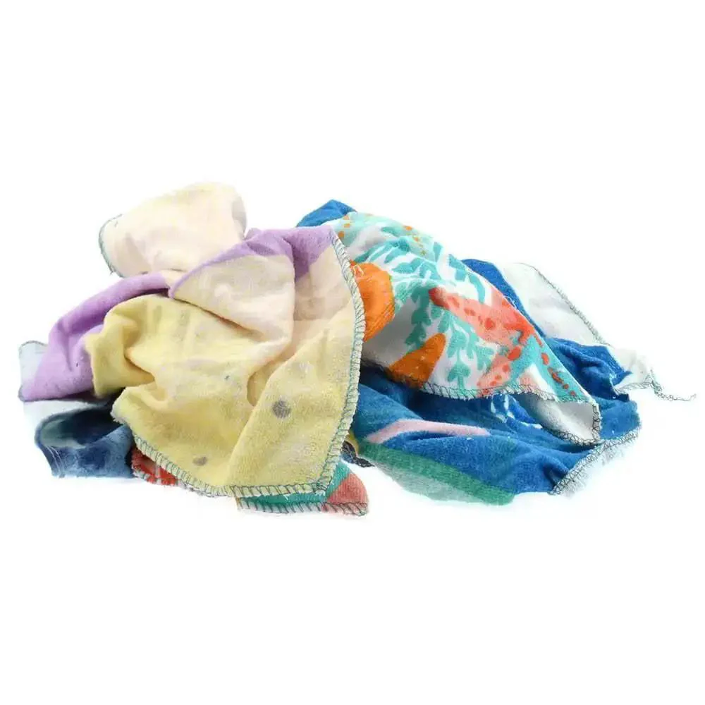 Pro Grade Virgin Car Wash Towels 27 Inch Long By 16 Inch Wide Assorted Colors Terry Cloth Medium Lint 5 Lb Pack Box With 2 To 4 Pcs Per Pound Premium Absorbent Detailing Towels For Auto Exterior And Interior Cleaning - Image 3