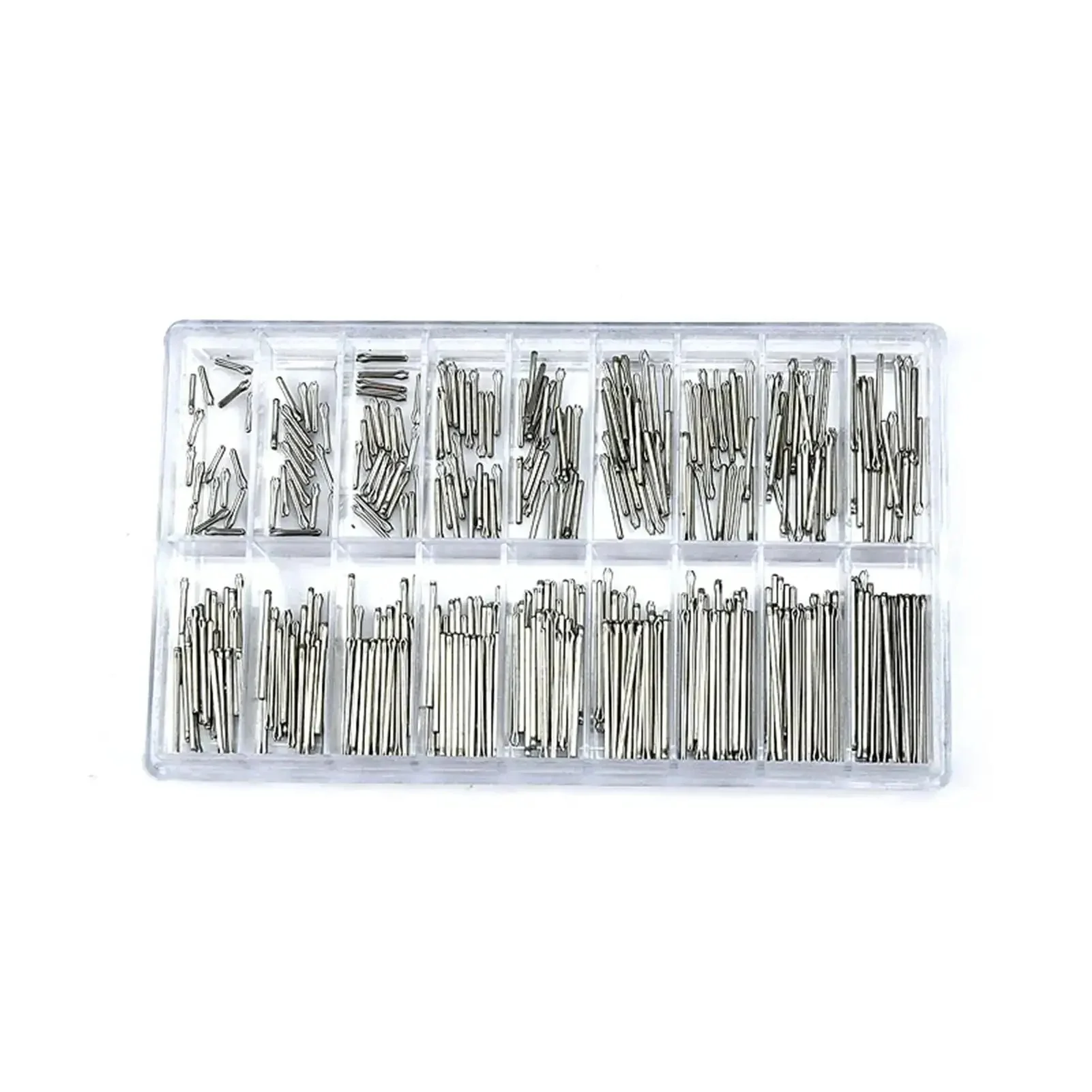 Pro Grade Watch Pin And Spring Bar Repair Kit For All Watches 6 To 23 Mm With 360 Stainless Steel Split Pins Includes 18 Sizes Watchband Link Cotter Pins Ideal For DIY Repairs By Watchmakers And Repair Shops - Image 5