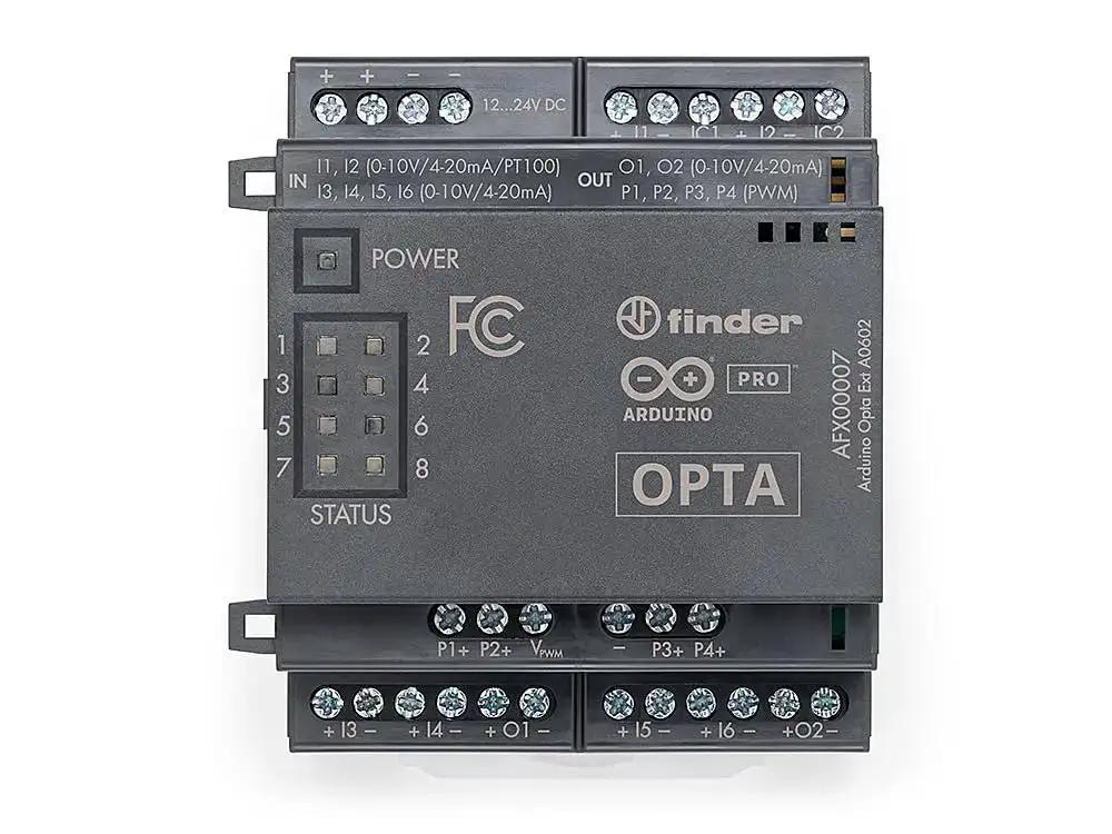 Pro Opta EXT Analog Expansion Module For Micro PLC With 6 Programmable Inputs 2 Outputs 4 PWM Channels Plug And Play IoT Ready Cloud And PLC IDE Compatible For Industrial Grade Automation Projects And Real Time Monitoring - Image 7