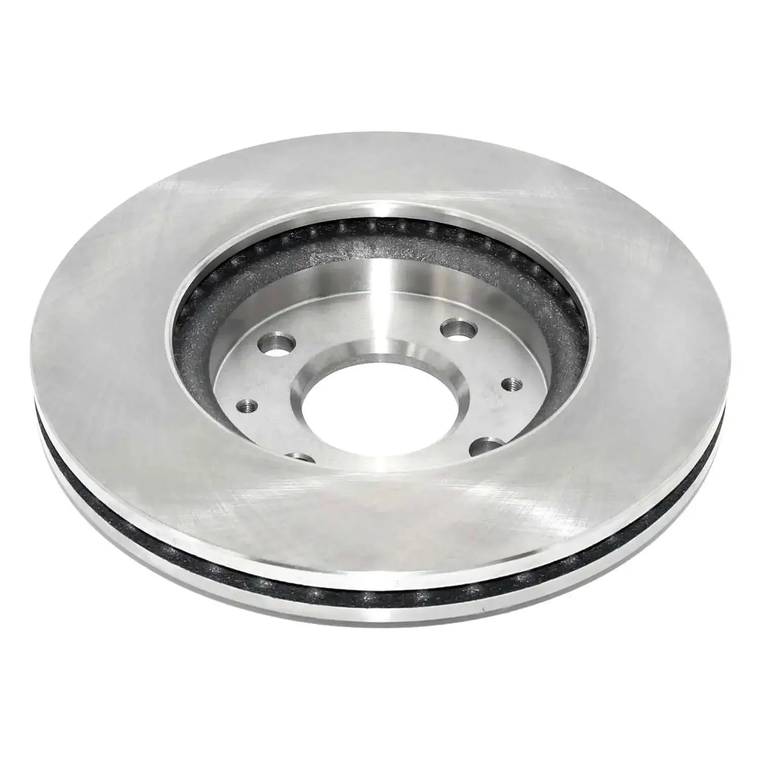 Professional Front Vented Brake Rotor For Street Ready Performance With Hub Centric Fit And Non Directional Swirl Finish That Eliminates Machining Durable Castings For Strength And Long Life Plus Smart Airflow To Push Heat Out Fast - Image 2