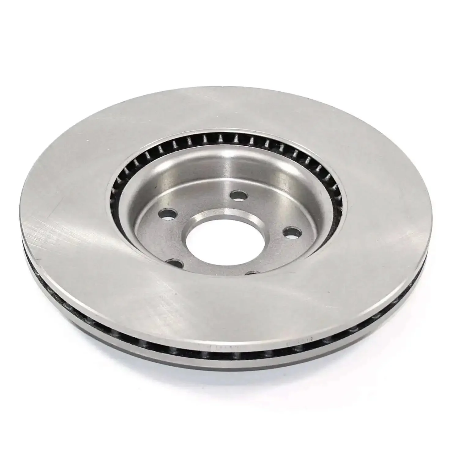 Professional Series Front Vented Brake Rotor With Non Directional Swirl Finish Drop In Ready For Easy Install Hub Centric Chamfer And High Metallurgical Castings For Consistent Strength And Performance - Image 2