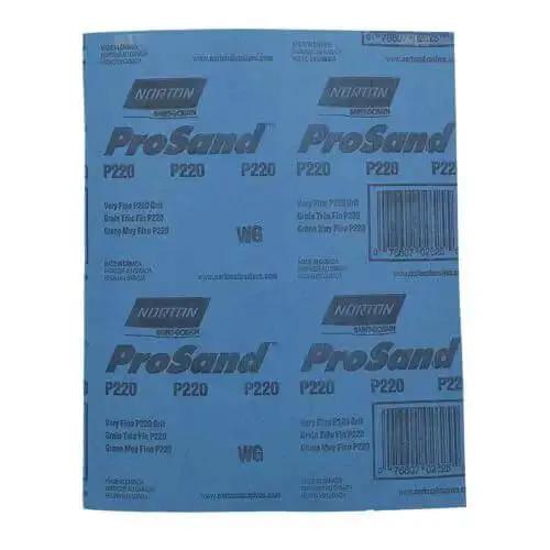 ProSand 11 Inch By 9 Inch Sanding Sheet 220 Grit Very Fine Aluminum Oxide Abrasive With Durable Paper Backing For Fast Cutting And Long Life Your Go To Woodworking Sandpaper For Finishing And Detail Work - Image 3
