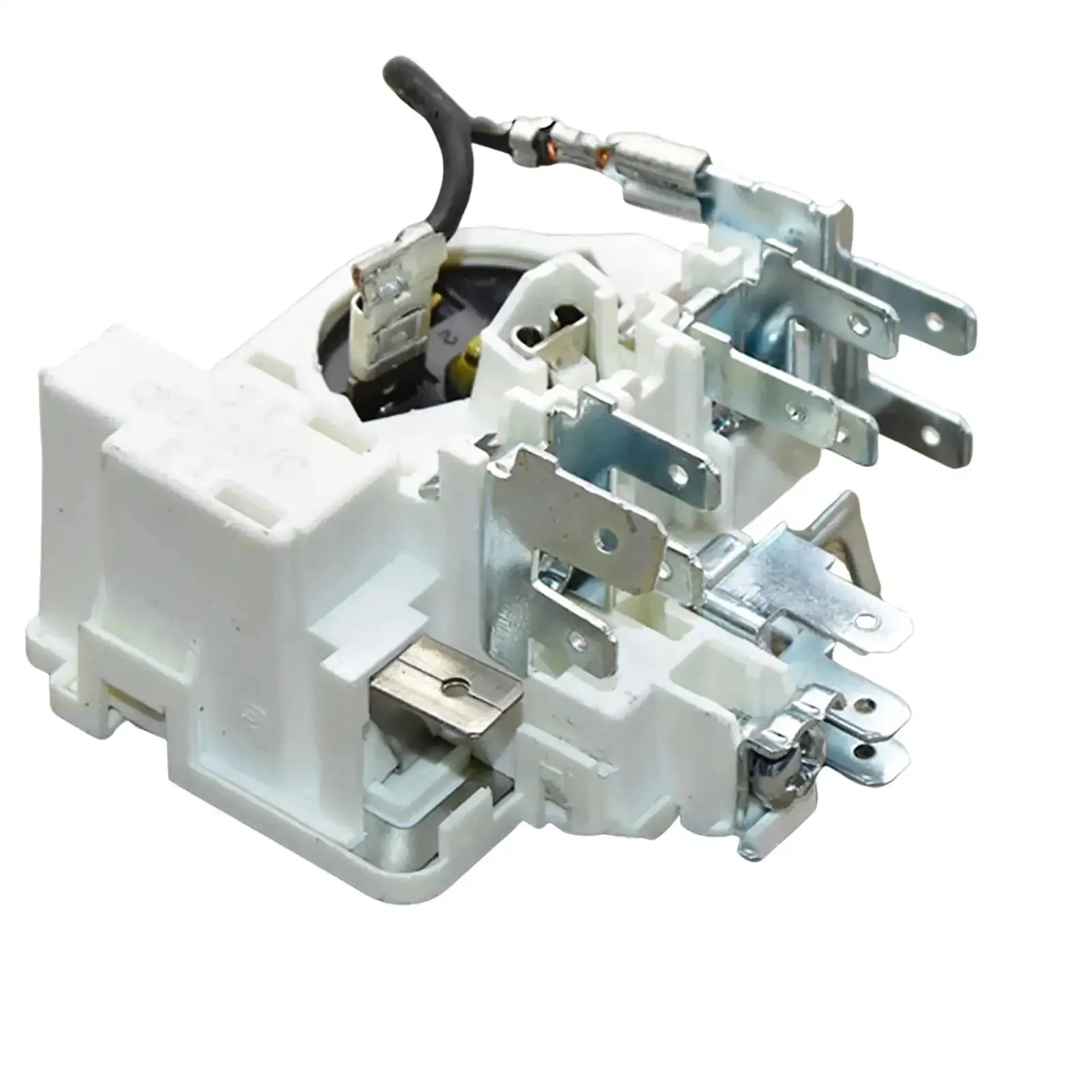 PTC Starter Relay With Integrated Overload Protector For Refrigerator Compressors QP315C Replacement Part For Freezers Easy Plug And Play Fix For Not Starting Overheating And Audible Clicks