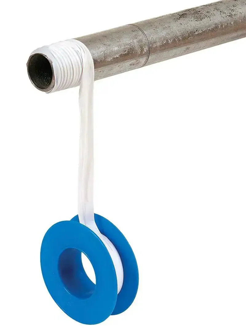 PTFE Pipe Sealant Tape Half Inch By One Hundred Inch White On Plastic Spool The Go To Leak Proof Thread Sealing Tape For Plumbing And Water Lines Meets Military Spec T-27730A - Image 2