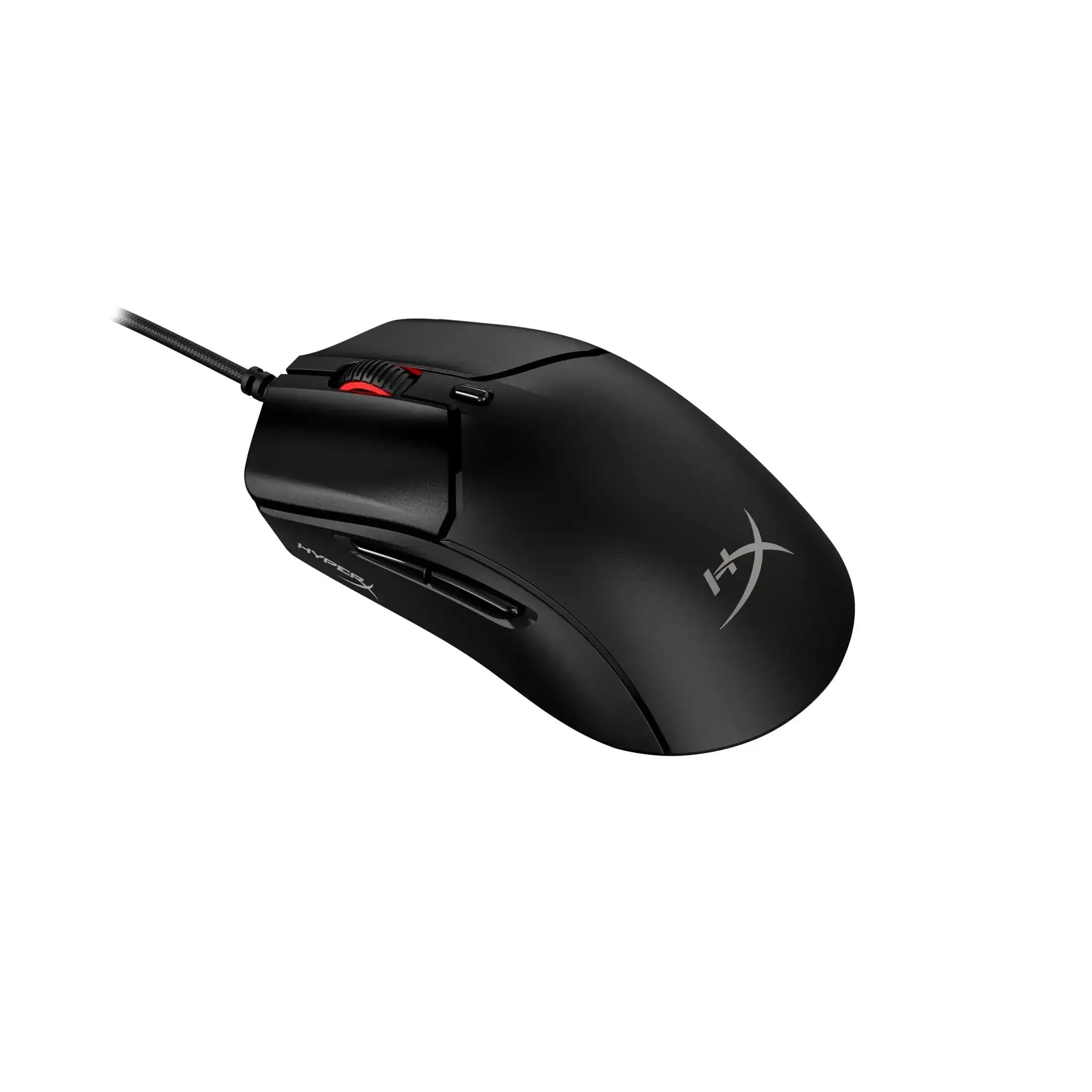 Pulsefire Haste 2 Wired Gaming Mouse Ultra Light 53g With 8000Hz Polling Rate Precision Sensor Hyperflex 2 Cable Plug And Play Black For Speed Runs And Precision Gaming
