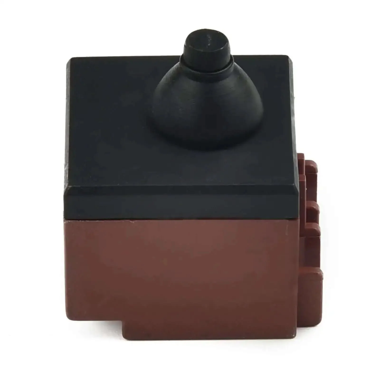 Push Button Switch Replacement For 100mm Angle Grinder 4 Inch Grinder Part Durable Black Accessory Ideal For Polisher And Grinder Maintenance No Fuss Replacement 2.5 X 2.5 Cm Size - Image 2