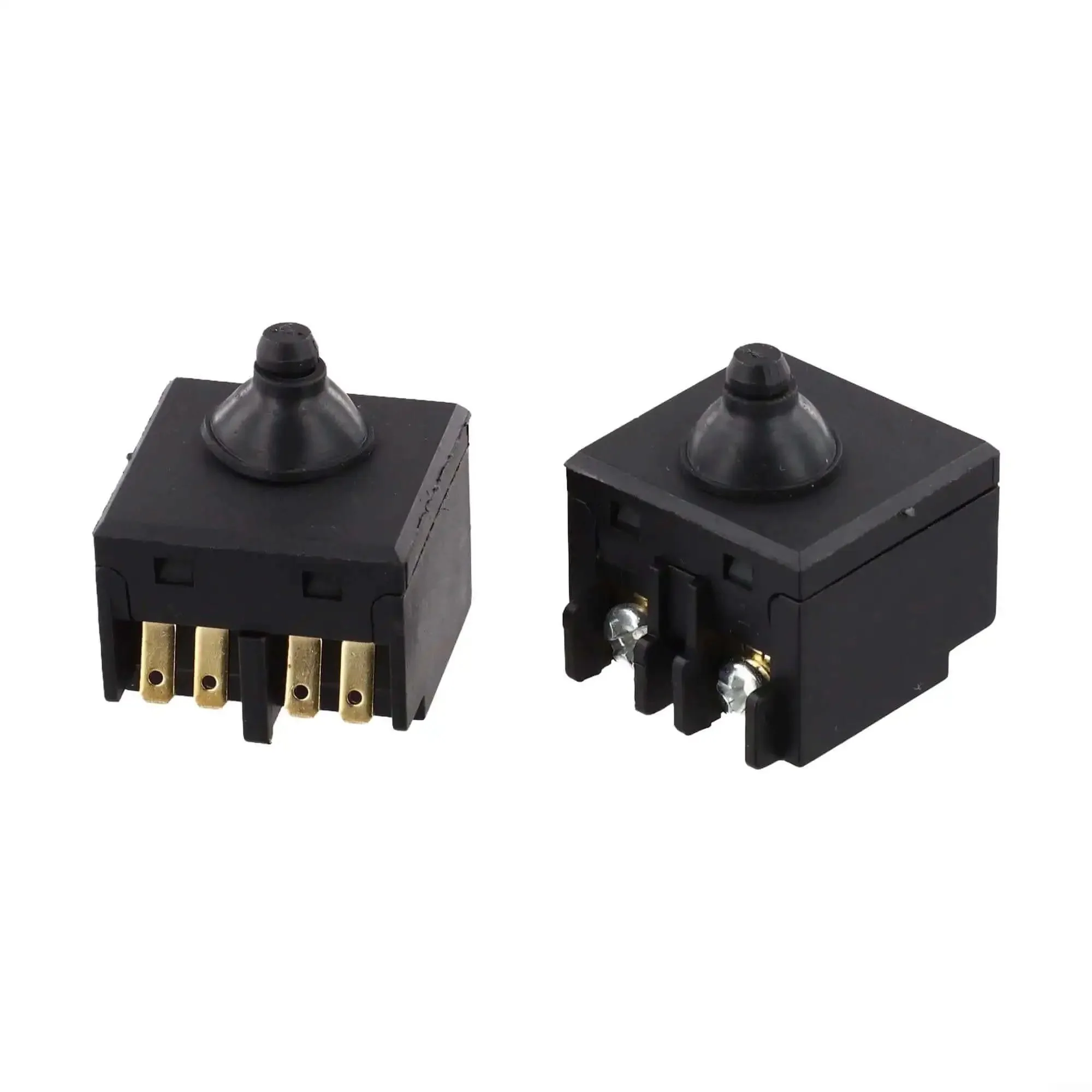 Push Button Switch Replacement Kit For 100mm 4 Inch Angle Grinders And Polishers Durable Plastic And Metal Construction Includes Two Switches For Spare Use Or Dual Tool Setup Easy Install Power Tool Part - Image 7