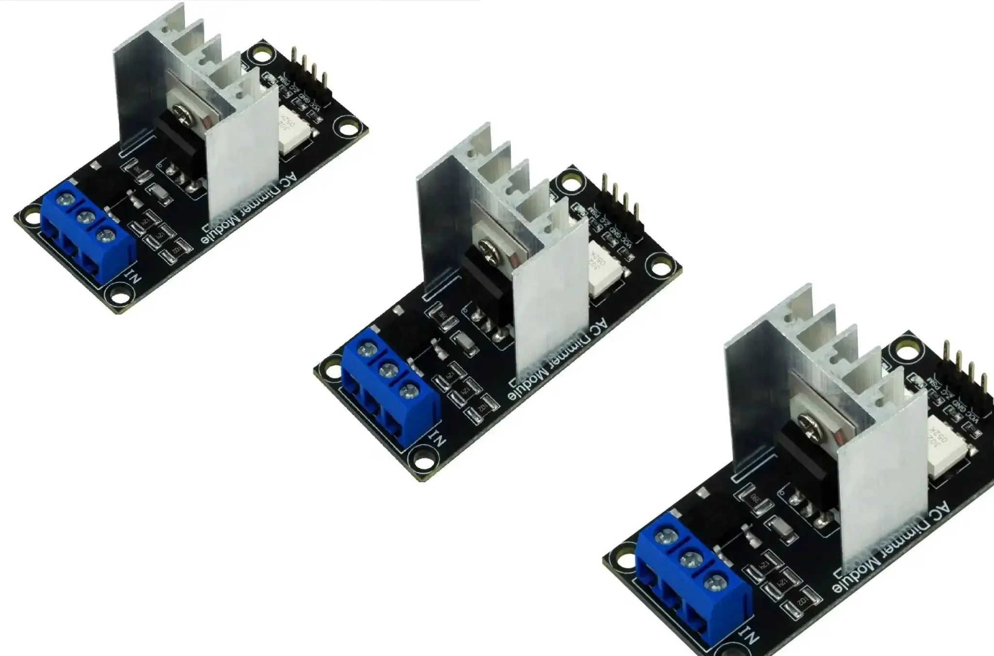 PWM AC Dimmer Module Controller 110V To 220V 50 To 60 Hz With 3.3V To 5V Logic Plug And Play Light Dimmer For Arduino Raspberry Pi STM ARM AVR DIY Friendly Controller For Controlling AC Motors Pumps And Tools