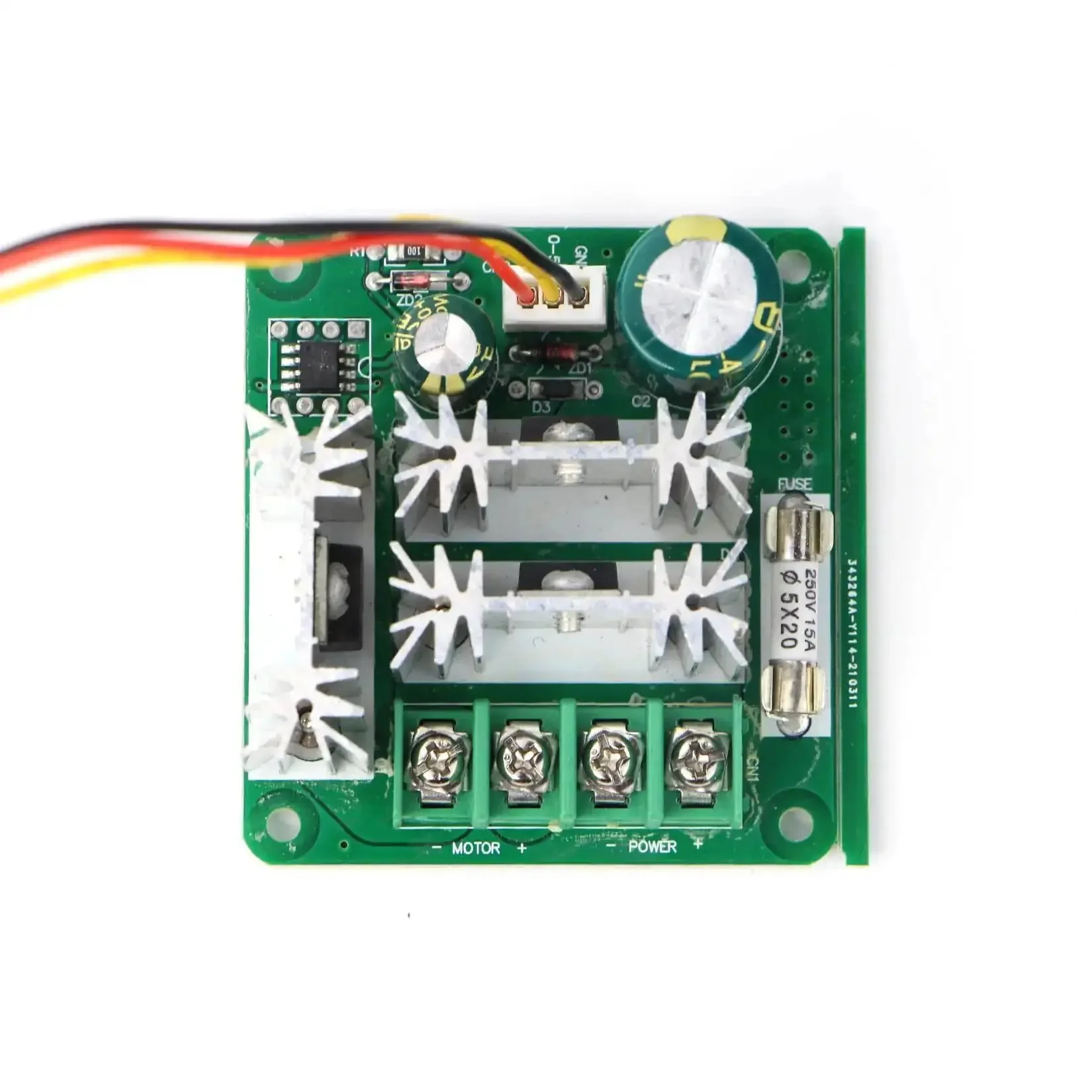 PWM DC Brushed Motor Speed Controller 6V-90V, 8A Continuous Current (15A Peak), 0-100 Speed Control With 16kHz PWM, 0-5V Analog PLC Control, Reverse Polarity Protection, Perfect For DIY Robotics And Industrial Automation - Image 3
