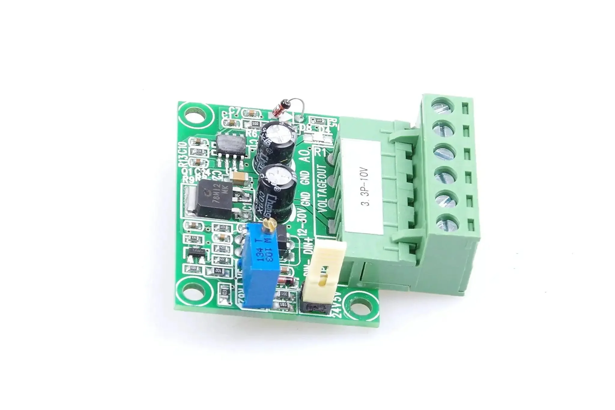 PWM To 0 To 10 Volt Converter Module For PLCs And Industrial Control Panels Digital To Analog Interface Converts 0 To 100 Percent PWM At 1 KHz To 3 KHz Into Stable 0 To 10 Volt Analog Output With Four Point Five To Ten Volt Input - Image 3
