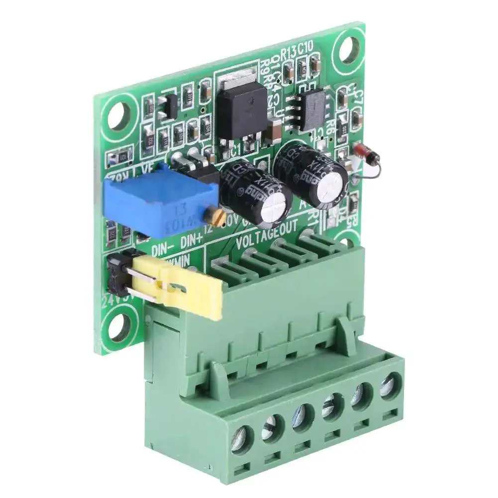 PWM To Analog Converter Module 0-10V Output For PLC And Industrial Control, Accepts 5V Or 24V PWM Input, Adjustable 0-10V Or 0-5V Analog Voltage, 100Hz-3kHz Range, Great For Automation Panels And Projects - Image 7