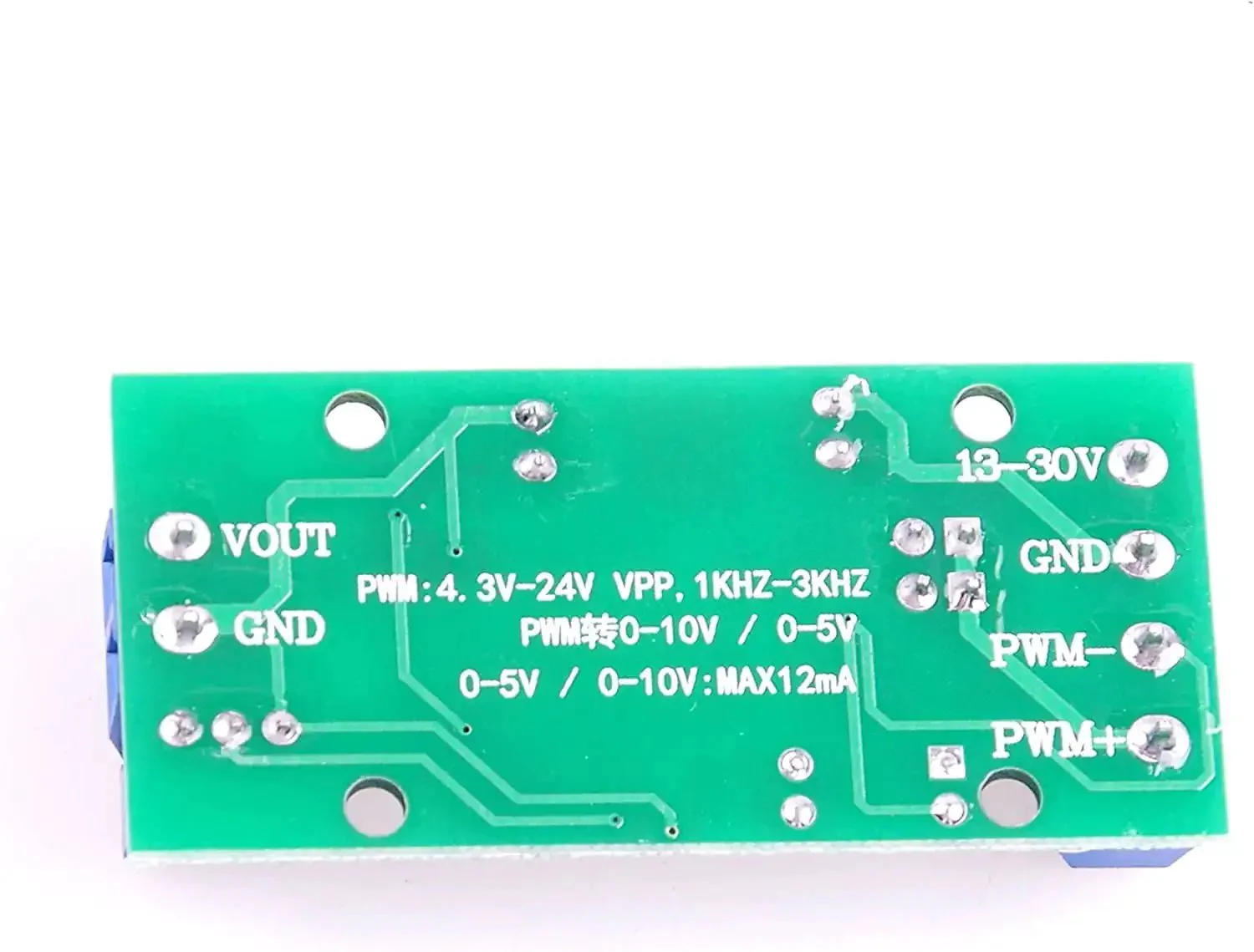 PWM To Voltage Converter Module For PLCs And Microcontrollers, Converts 0 To 100 Percent PWM Into 0-10V Or 0-5V Analog Output From 3.3V, 5V, Or 24V Signals, Easy Plug In Industrial Control Panel Interface For Smooth Automation - Image 3