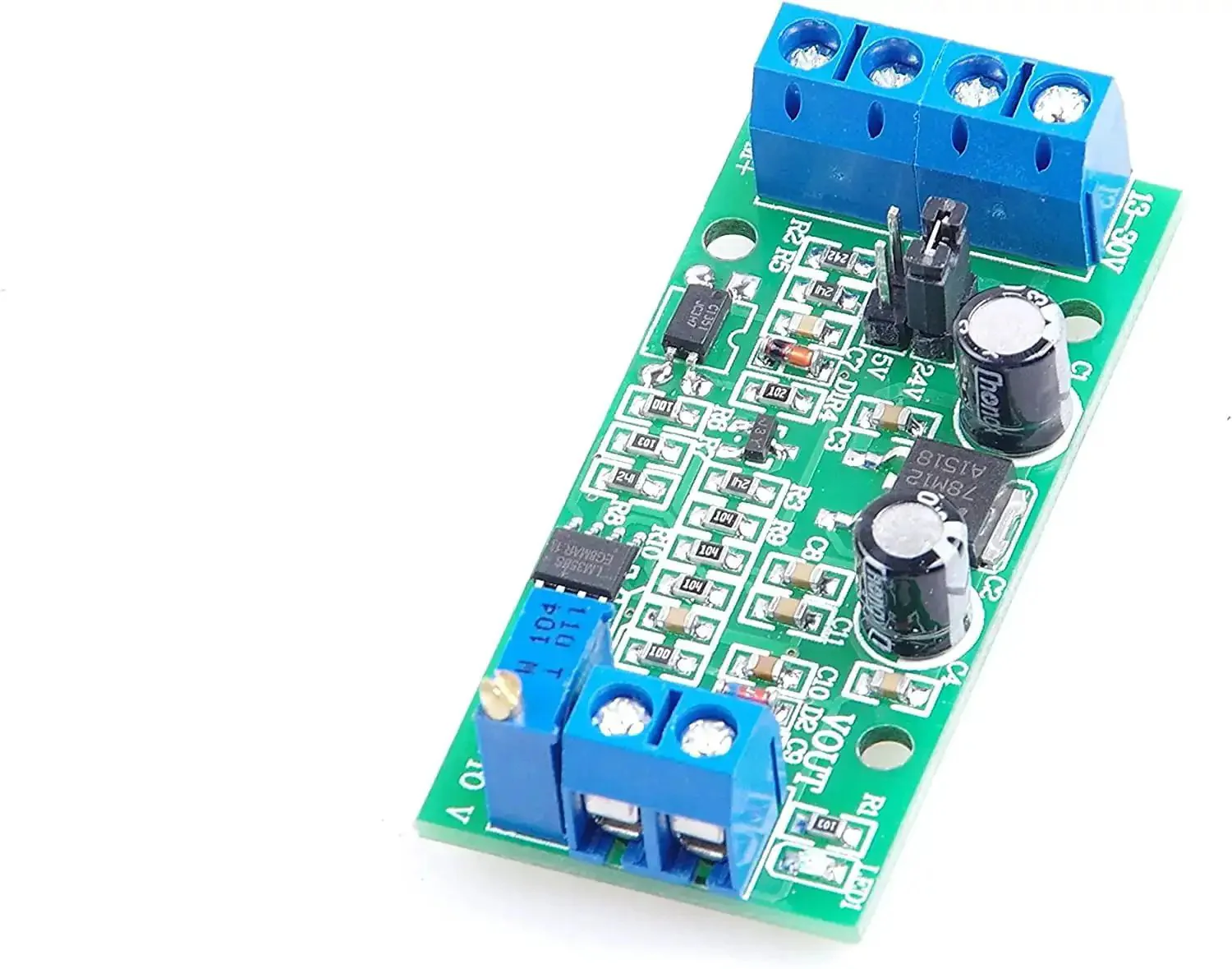 PWM To Voltage Converter Module For PLCs And Microcontrollers, Converts 0 To 100 Percent PWM Into 0-10V Or 0-5V Analog Output From 3.3V, 5V, Or 24V Signals, Easy Plug In Industrial Control Panel Interface For Smooth Automation - Image 4