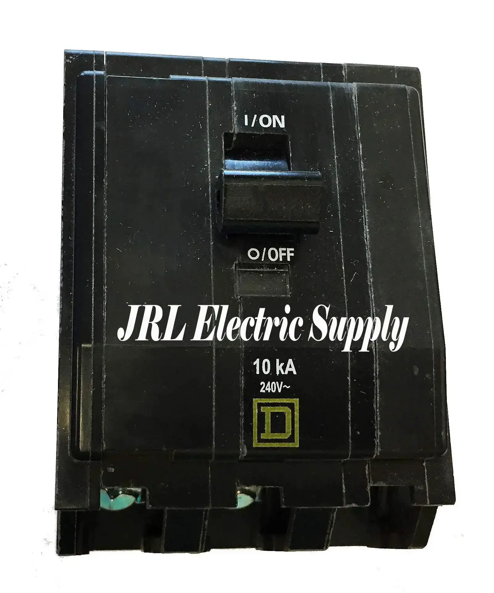 QOB330 Bolt-On Three-Pole Circuit Breaker With Visi-Trip Indicator, 30 Amp, 240 Volt AC, Thermal-Magnetic Overcurrent Protection, Designed For NQOB And NQOD Panelboards, Easy Install, Reliable Trip-Protection For Residential And Commercial Panels