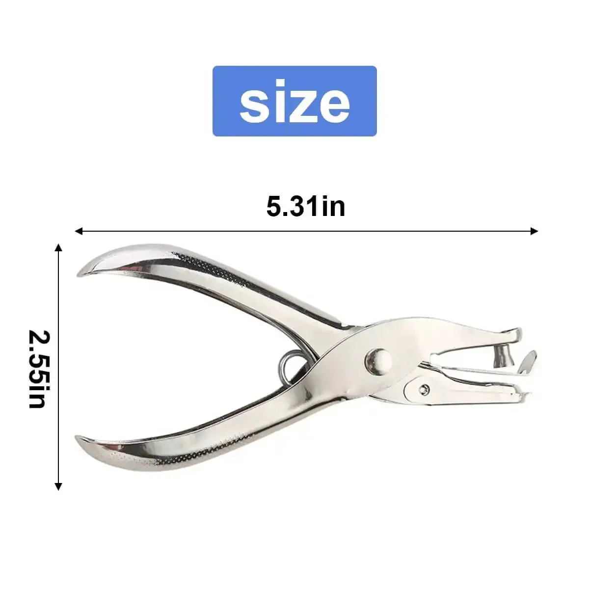 Quarter Inch Handy Hole Punch For Craft Paper And Tags Circle Shape Punch With Ten Sheet Capacity Built For DIY Projects Tickets And Cards At Home Office And School - Image 5