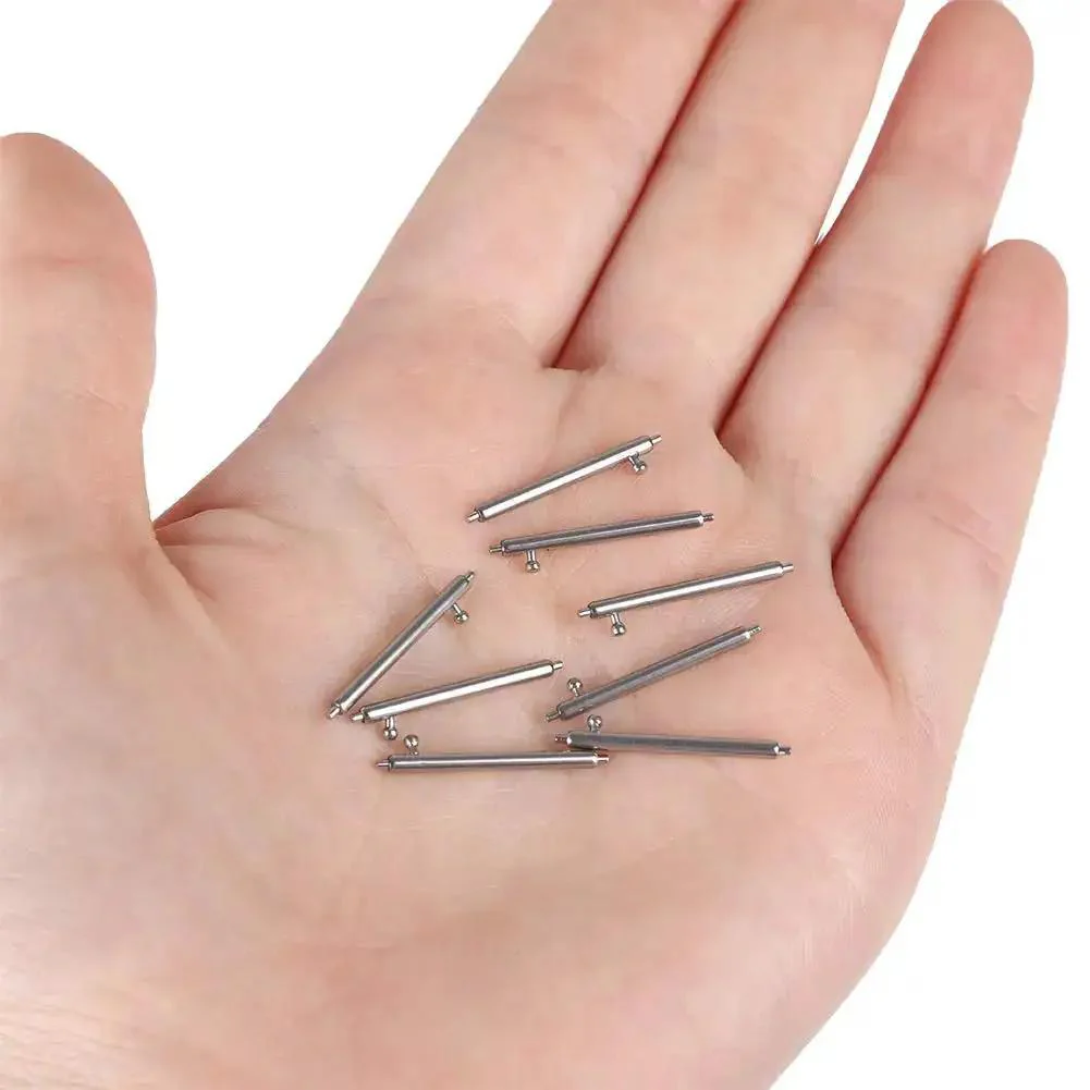 Quick Release Watch Spring Bar Pins 20 Piece Set 12Mm 14Mm 16Mm 18Mm 20Mm 22Mm 24Mm Stainless Steel With Watch Strap Repair Tool For Easy Strap Changes And Secure Fit - Image 2