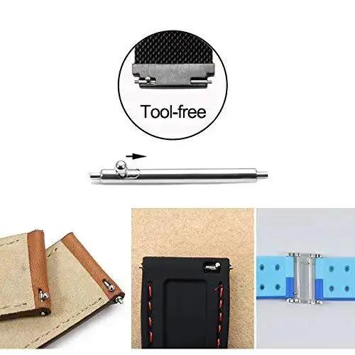 Quick Release Watch Spring Bar Pins 20 Piece Set 12Mm 14Mm 16Mm 18Mm 20Mm 22Mm 24Mm Stainless Steel With Watch Strap Repair Tool For Easy Strap Changes And Secure Fit - Image 7