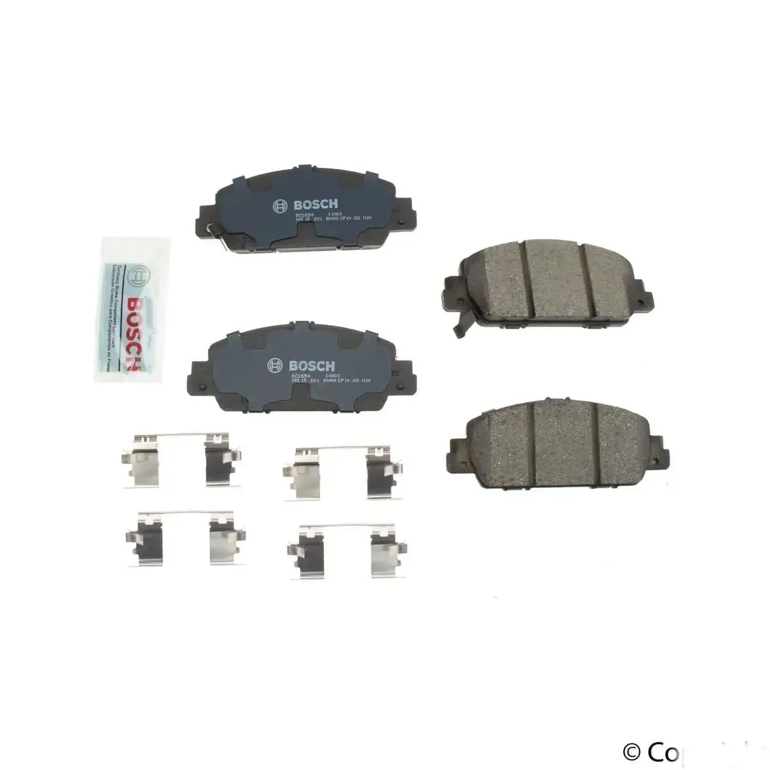 QuietCast Premium Ceramic Disc Brake Pad Set For Honda Accord And HR-V Front Ultra Quiet Stopping Power OE-Grade Shim Technology Long-Lasting Durability Smooth Braking For Daily Driver Ready For Street Use - Image 2