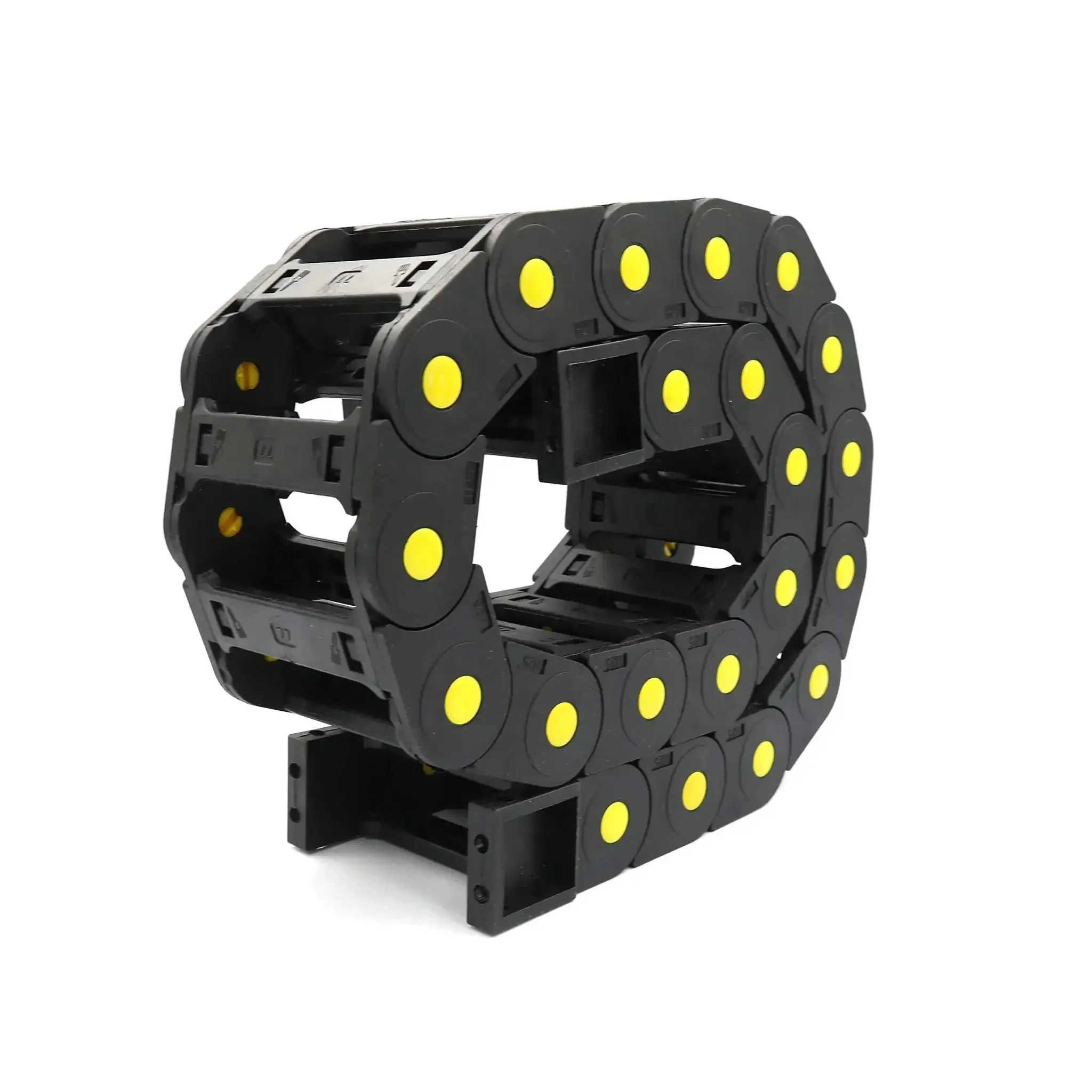 R55 Nylon Drag Chain Cable Carrier 0.98 x 3.03 in 25 x 77 mm, 1 Meter Length, Flexible Wire Chain for Industrial Cable Management, Pro Grade Protection, and Smooth Routing of Power and Control Cables - Image 3