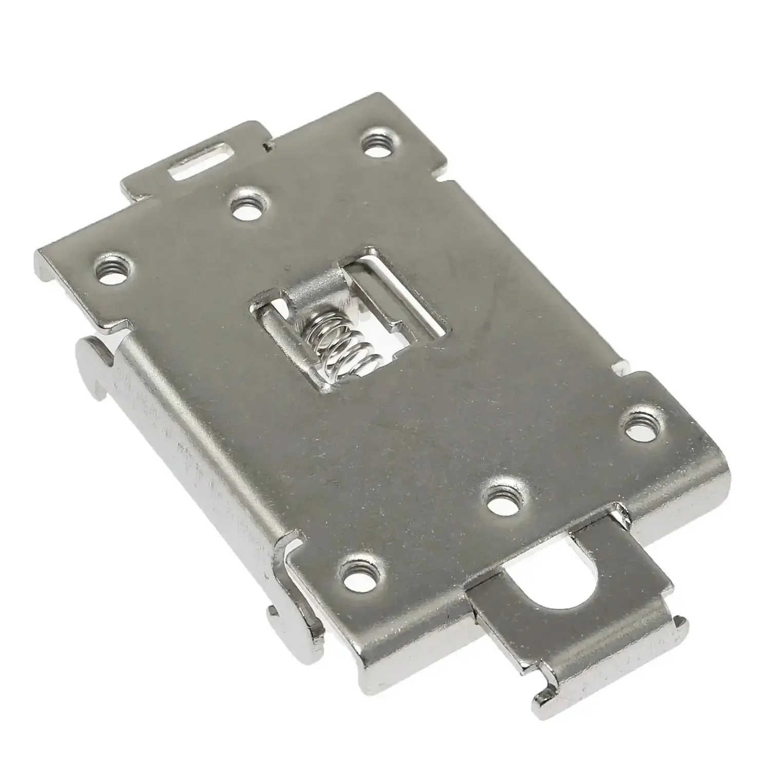 Rail Mount Bracket For 35mm Relay System Rack Mount Adapter For Industrial Control And Solid State Relay Gear Easy Install And Durable Metal Frame For Tough Industrial Use